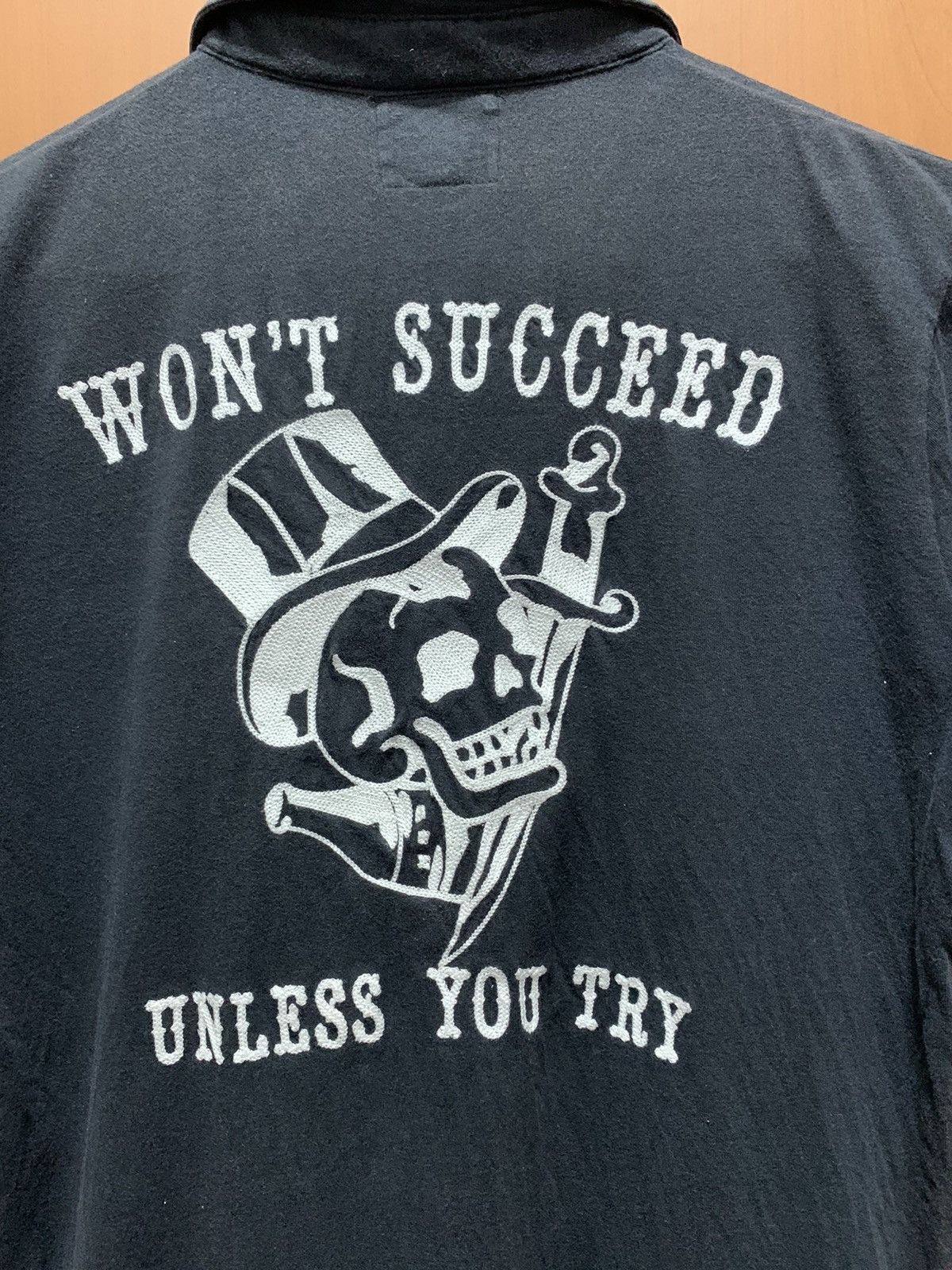 Japanese Brand Vintage Azul Skull Button Tee Size S / US 4 / IT 40 - 9 Thumbnail