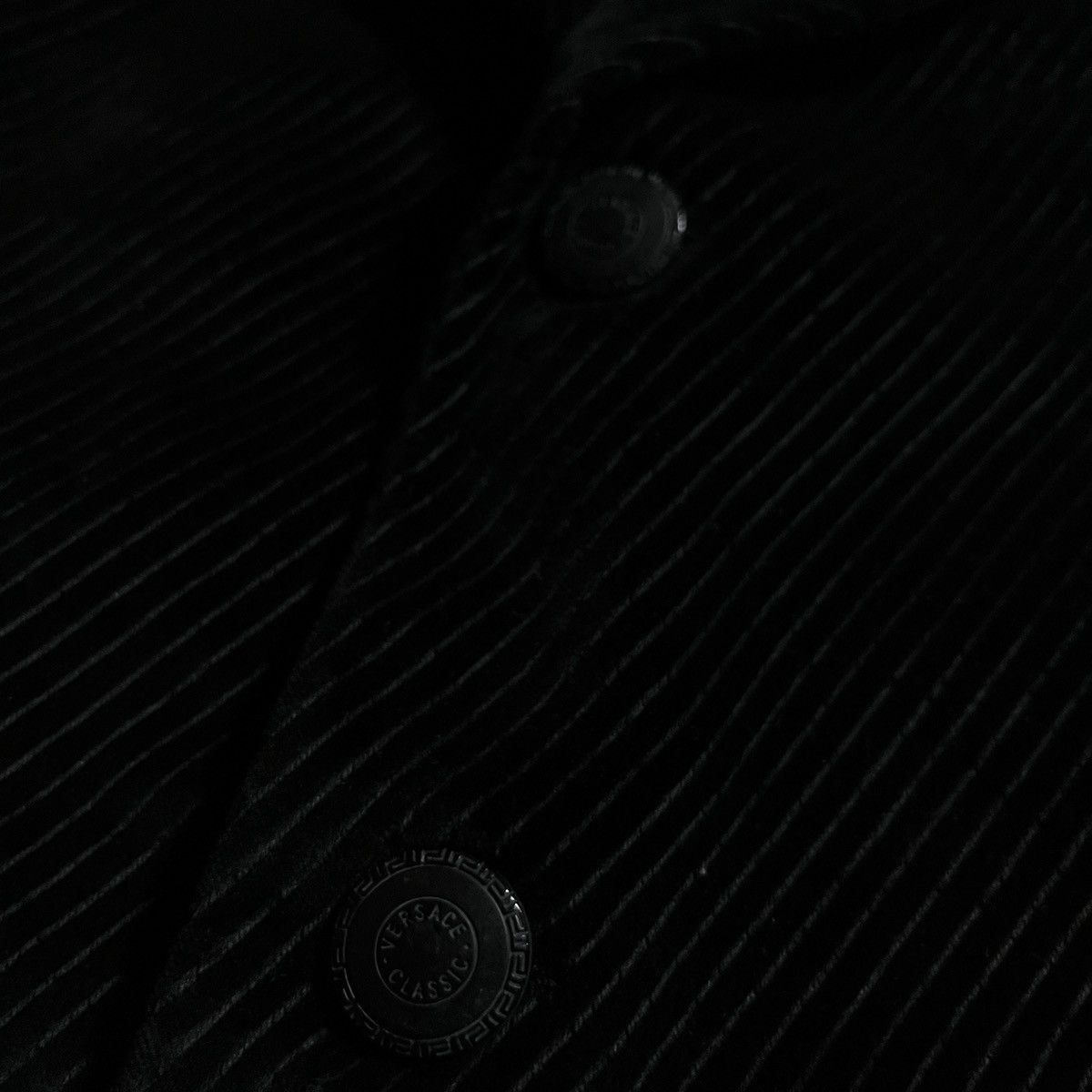 Versace Versace Classic V2 Velvet Coat Size 48R - 3 Thumbnail