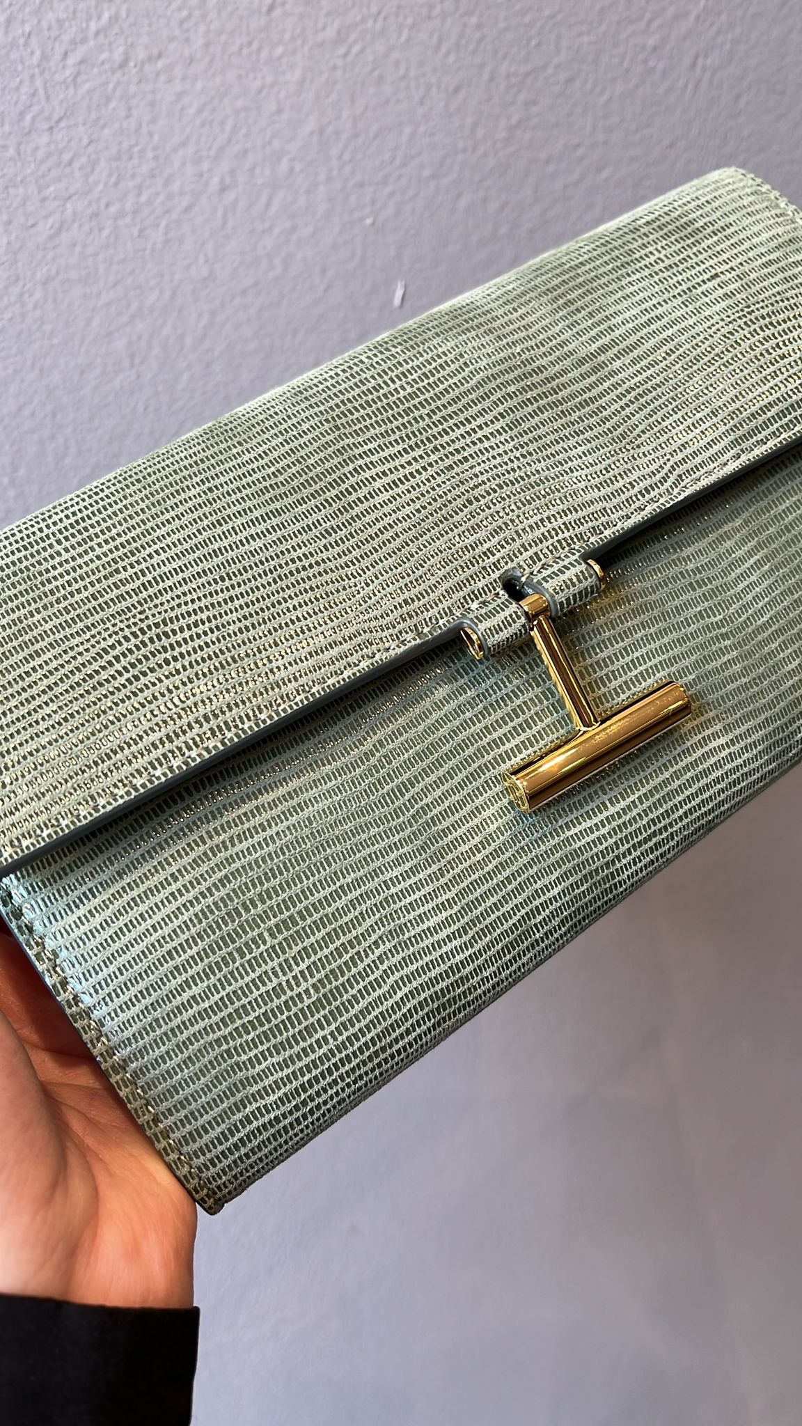 Tom Ford o1loc1c0126 S0508 Size: OS / Pouch in Green Size ONE SIZE - 2 Thumbnail
