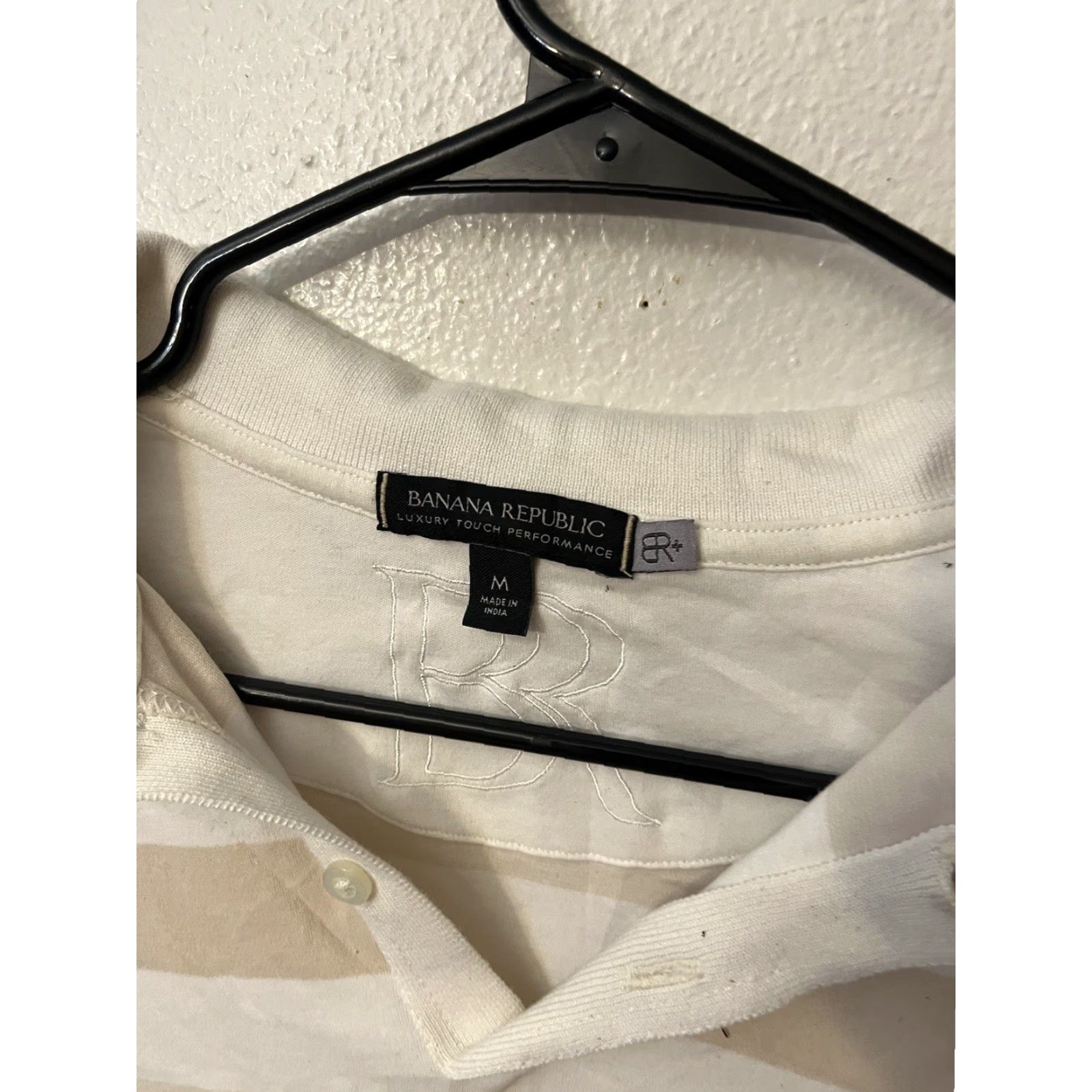 Banana Republic Banana Republic Polo Shirt Mens Short Sleeve M Multicolor Striped 100% Cotton Golf Preppy Luxury Touch Performance Shirt Size US M / EU 48-50 / 2 - 2 Thumbnail