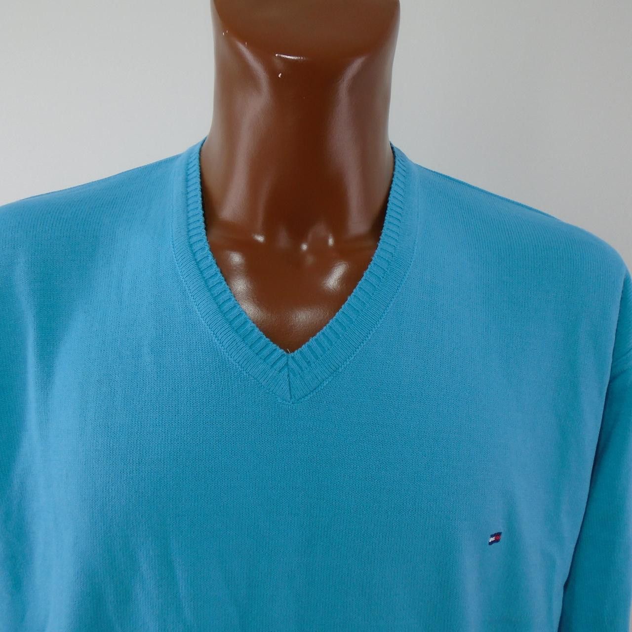 Tommy Hilfiger Men's Sweater Tommy Hilfiger. Blue. XXL. Used. Good Size US XXL / EU 58 / 5 - 6 Thumbnail