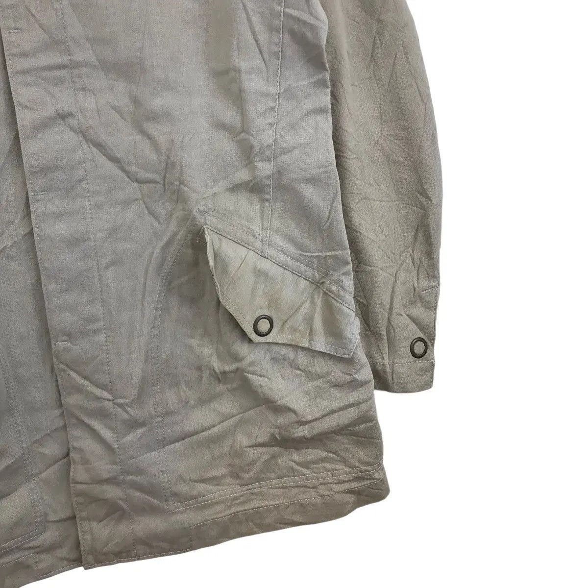 Vintage BOYCOTT JAPAN PUNK Rebel Minimalist Design Parka