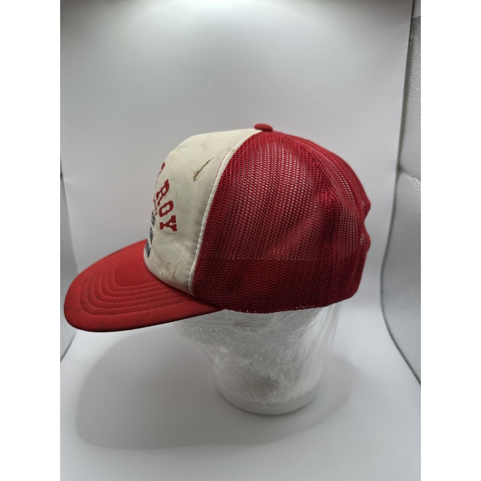 Other Vintage Willie Roy Construction Trucker Hat Workwear Size ONE SIZE - 2 Thumbnail