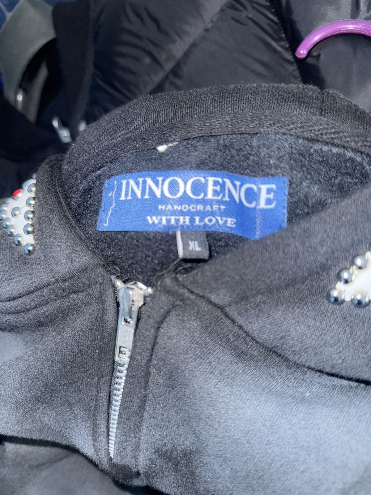 Other INNOCENCE NYC DAMAGED STUDS HOODIE Size US XL / EU 56 / 4 - 3 Thumbnail