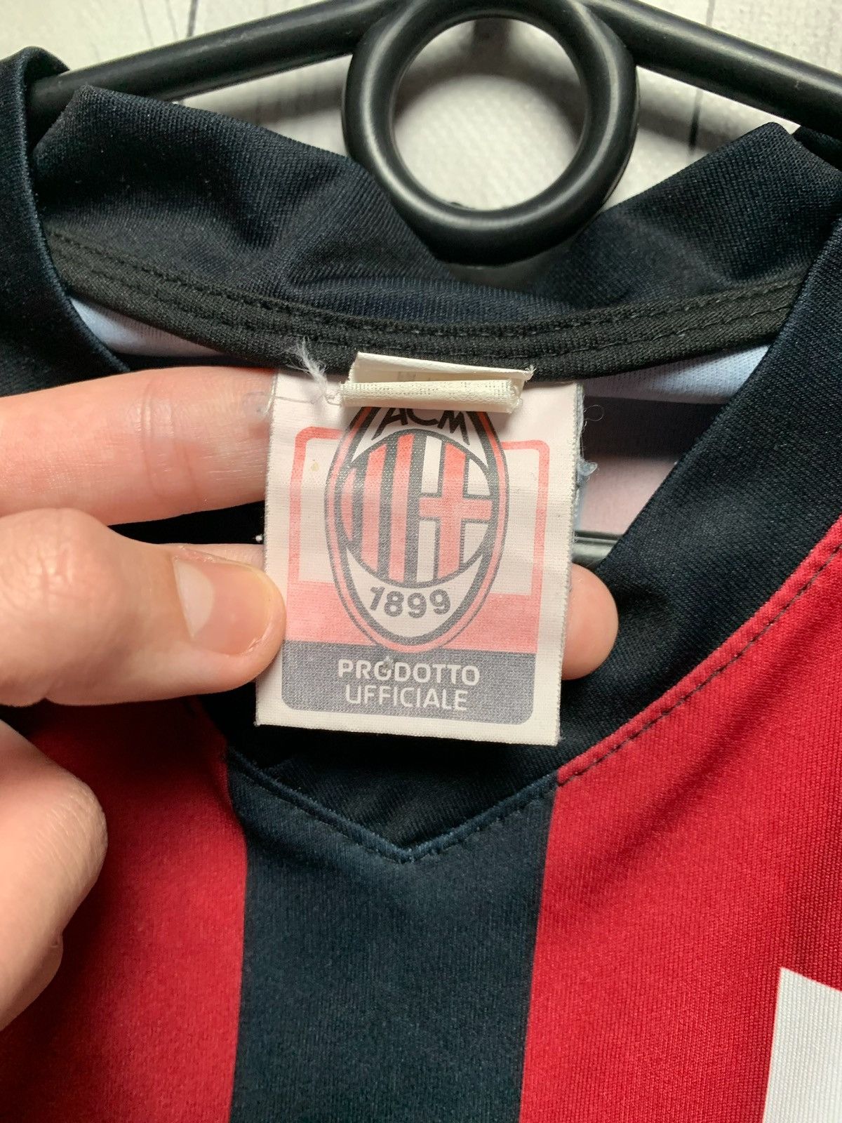 Vintage Vintage AC Milan soccer jersey size L 70 Bacca rare Size US L / EU 52-54 / 3 - 6 Thumbnail
