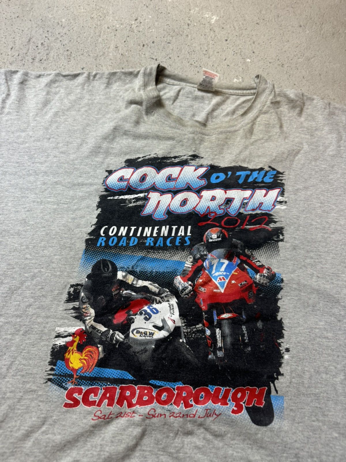 Vintage Vintage Y2K Cocko’the North Oliver’s Mount Motorcycle Racing Size US XXL / EU 58 / 5 - 3 Thumbnail