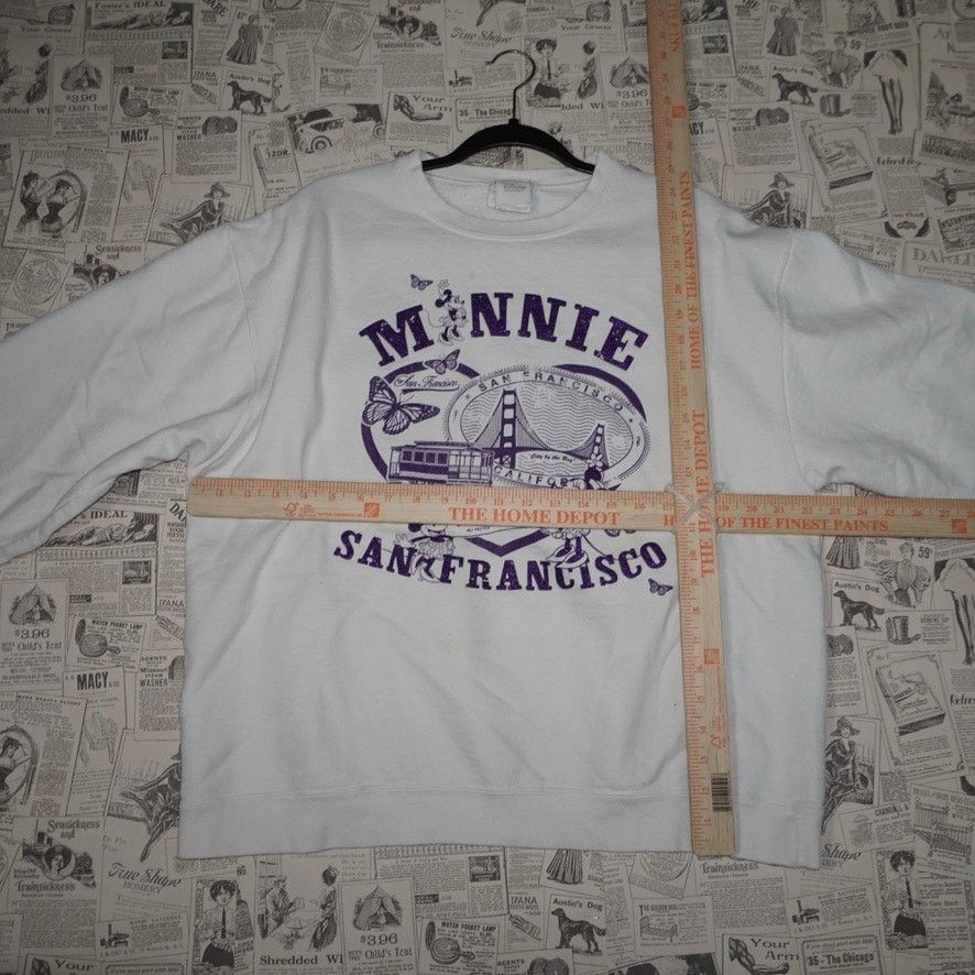 Disney Large - Vintage Y2K Minnie Mouse the bay kidcore sweatshirt Size US L / EU 52-54 / 3 - 4 Thumbnail