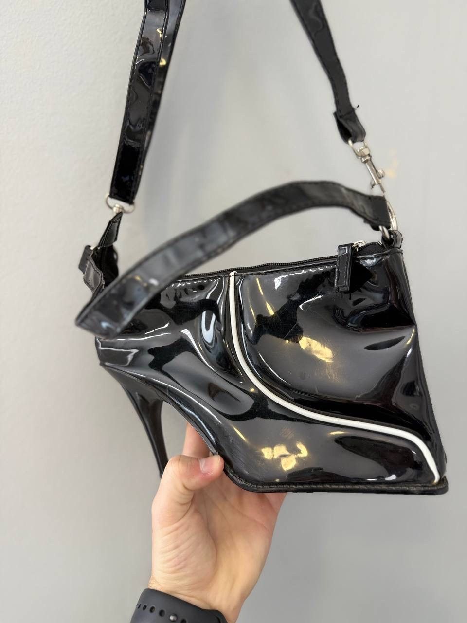 Other Vintage Y2k Heel Boots Avant Garde Leather Bag Archive Size ONE SIZE - 5 Thumbnail