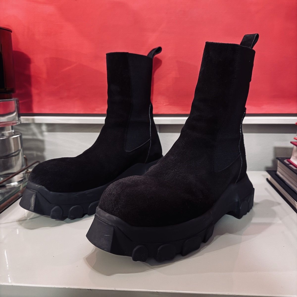 Rick Owens Rick Owens Beatle Bozo Tractor Boots Size US 10 / EU 43 - 4 Thumbnail