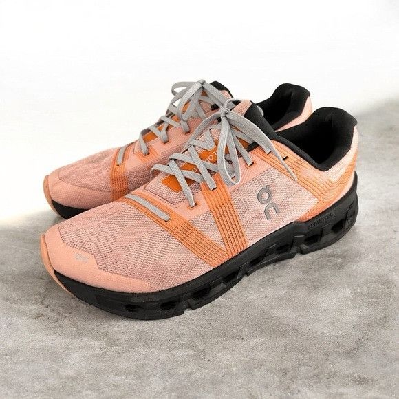 On On Running CloudGo Women's Peach/Orange Running Shoes Size US 10.5 / IT 40.5 - 3 Thumbnail