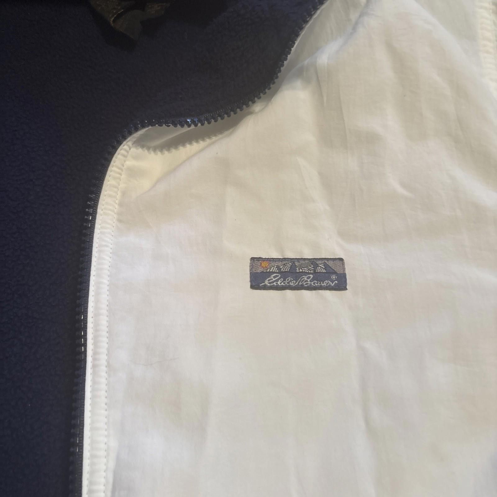 Eddie Bauer Eddie Bauer Weather Edge Coat Womens Size M Zip Fleece White Size M / US 6-8 / IT 42-44 - 5 Thumbnail