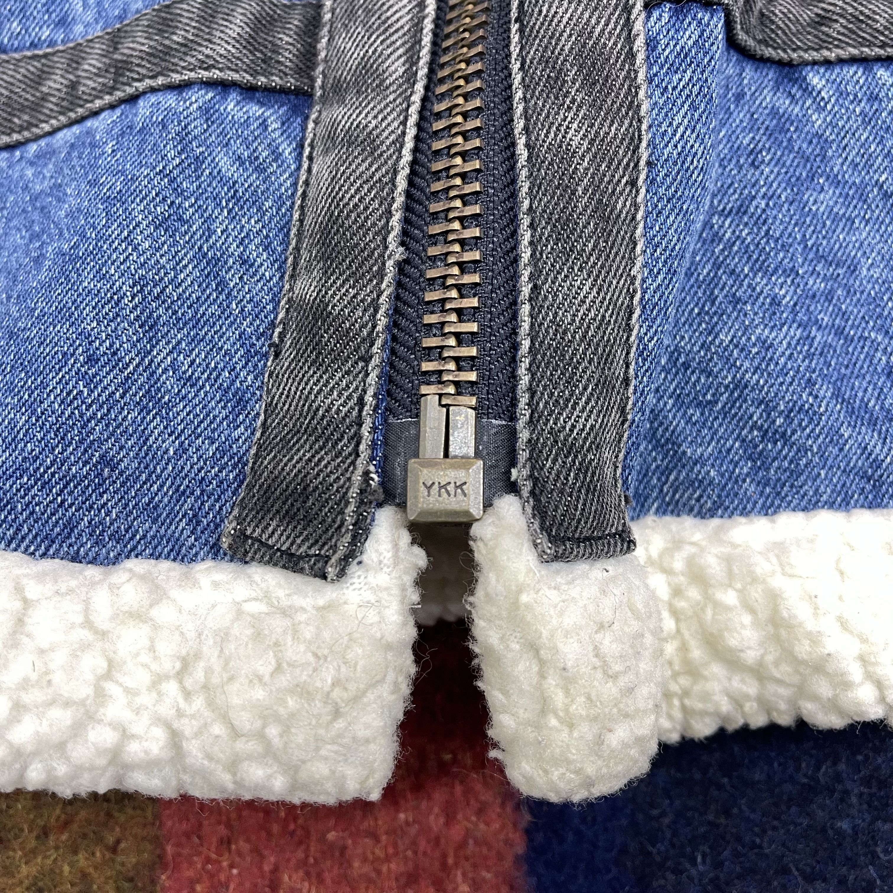Beams Plus BEAMS BOY Denim Jacket / Fur Jacket #2374-03 Size US S / EU 44-46 / 1 - 4 Thumbnail