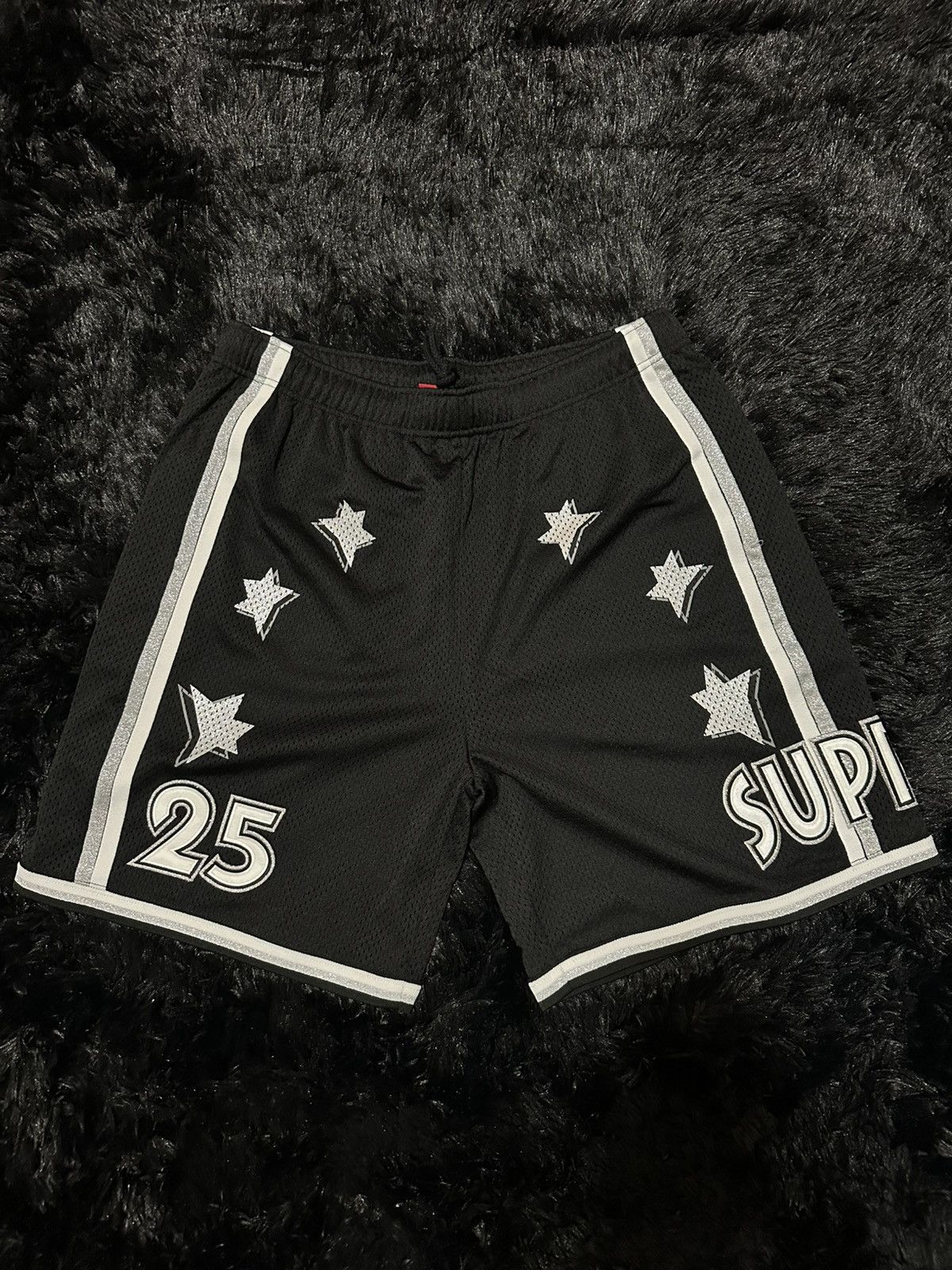 Supreme Supreme Script Baggy Denim Shorts | Grailed