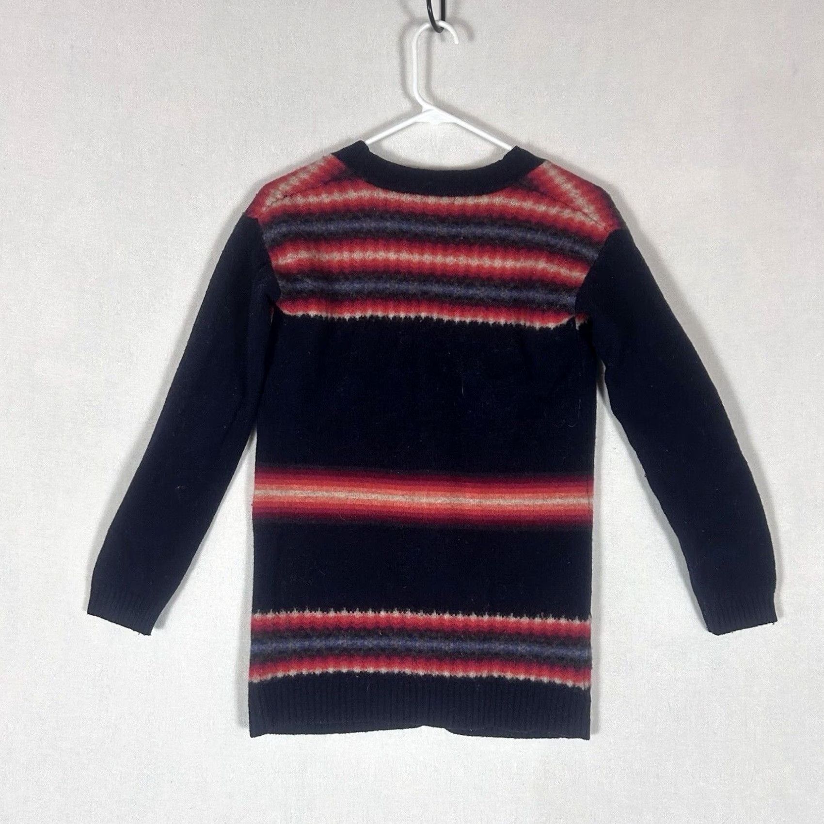 Gap VINTAGE Gap Cardigan Sweater Womens Small Long Sleeve Button Down Blue Aztec Style Knit Size S / US 4 / IT 40 - 4 Thumbnail