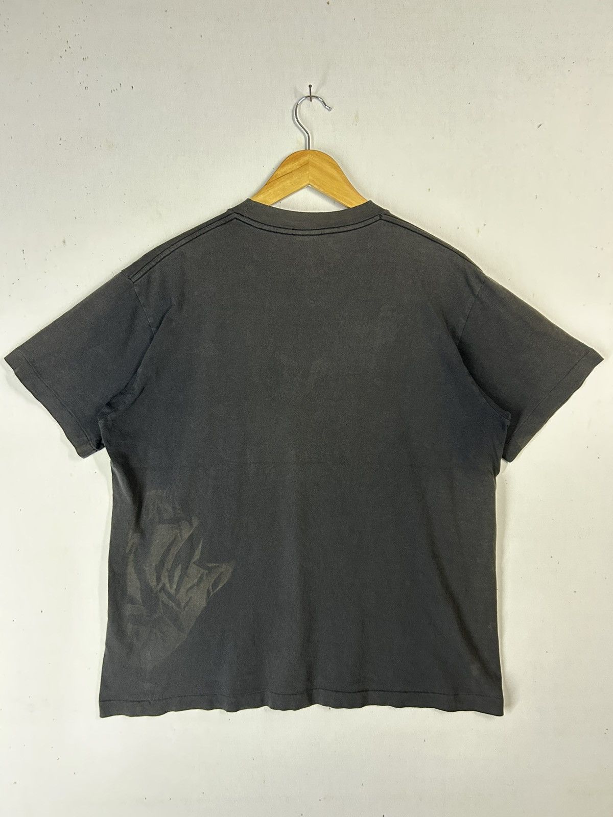 Japanese Brand × Nike × Vintage Vintage Thrashed Nike Fukuoka tee Size US L / EU 52-54 / 3 - 2 Thumbnail