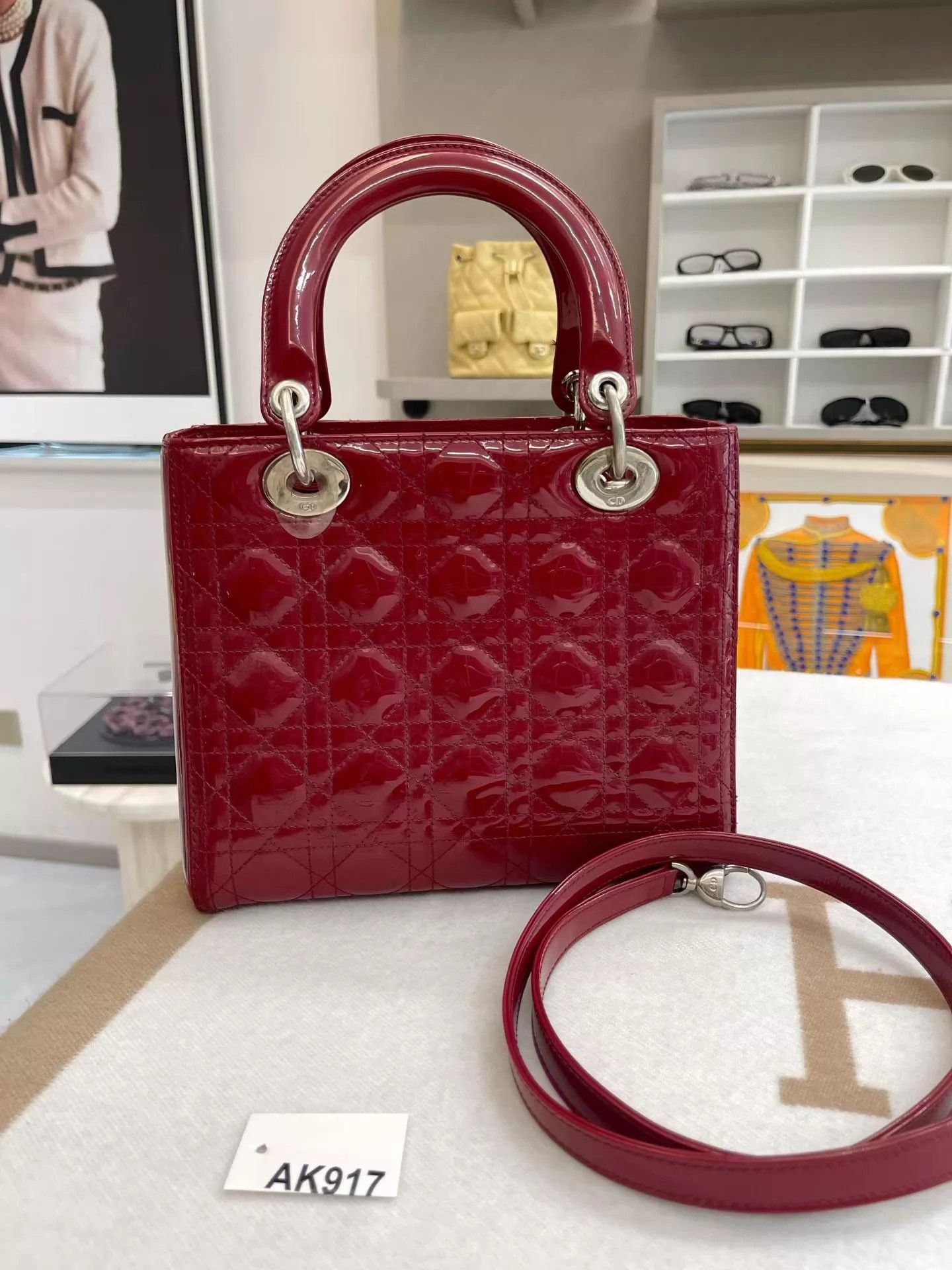 Dior Dior Lady Dior 5 Mint 2014 For Sale Size ONE SIZE - 4 Thumbnail