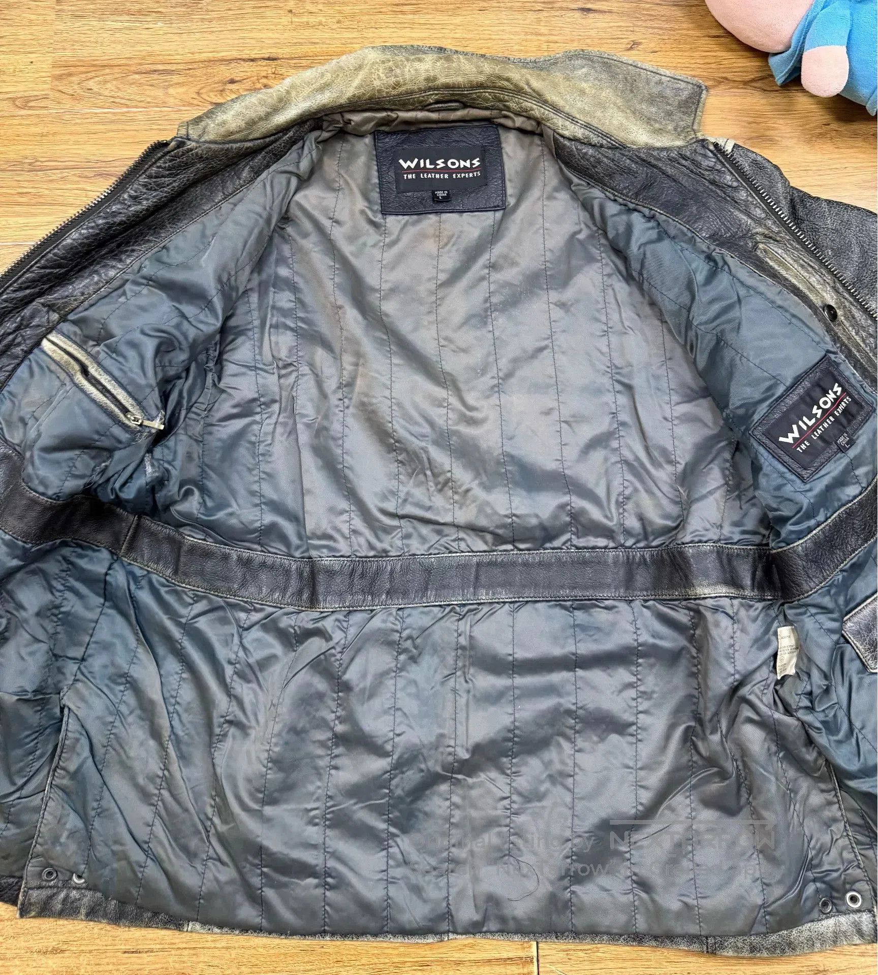 Wilsons Leather Classic Retro Wilsons Leather Jacket. Size US L / EU 52-54 / 3 - 3 Thumbnail
