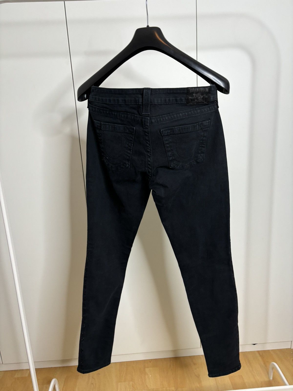 True Religion TRUE RELIGION STRAIGHT BARBWIRE STITCH JEANS 29 Size 29" - 3 Thumbnail
