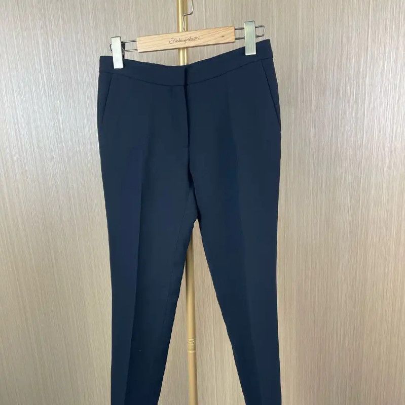 Dior Dior Black Silk Casual Pants for Women 0089 Size 23" - 1 Thumbnail
