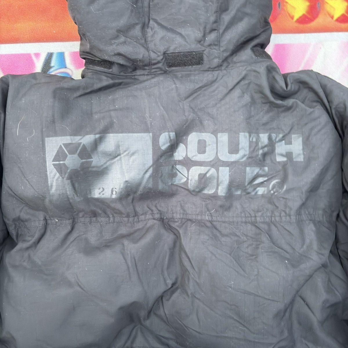 Southpole South Pole Vintage Hooded Puffer Jacket Size US L / EU 52-54 / 3 - 4 Thumbnail