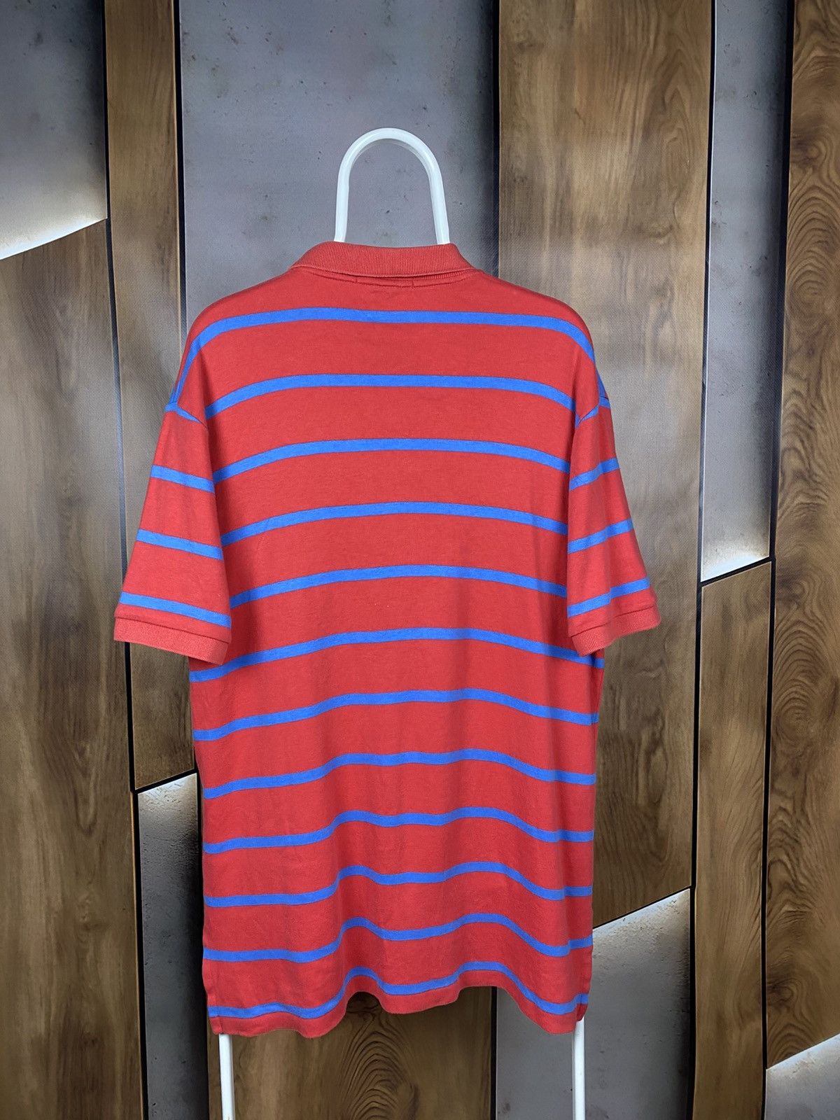 Polo Ralph Lauren 🎠Vintage 90s Polo T-Shirt Polo Ralph Lauren Striped Pony🎠 Size US L / EU 52-54 / 3 - 6 Thumbnail