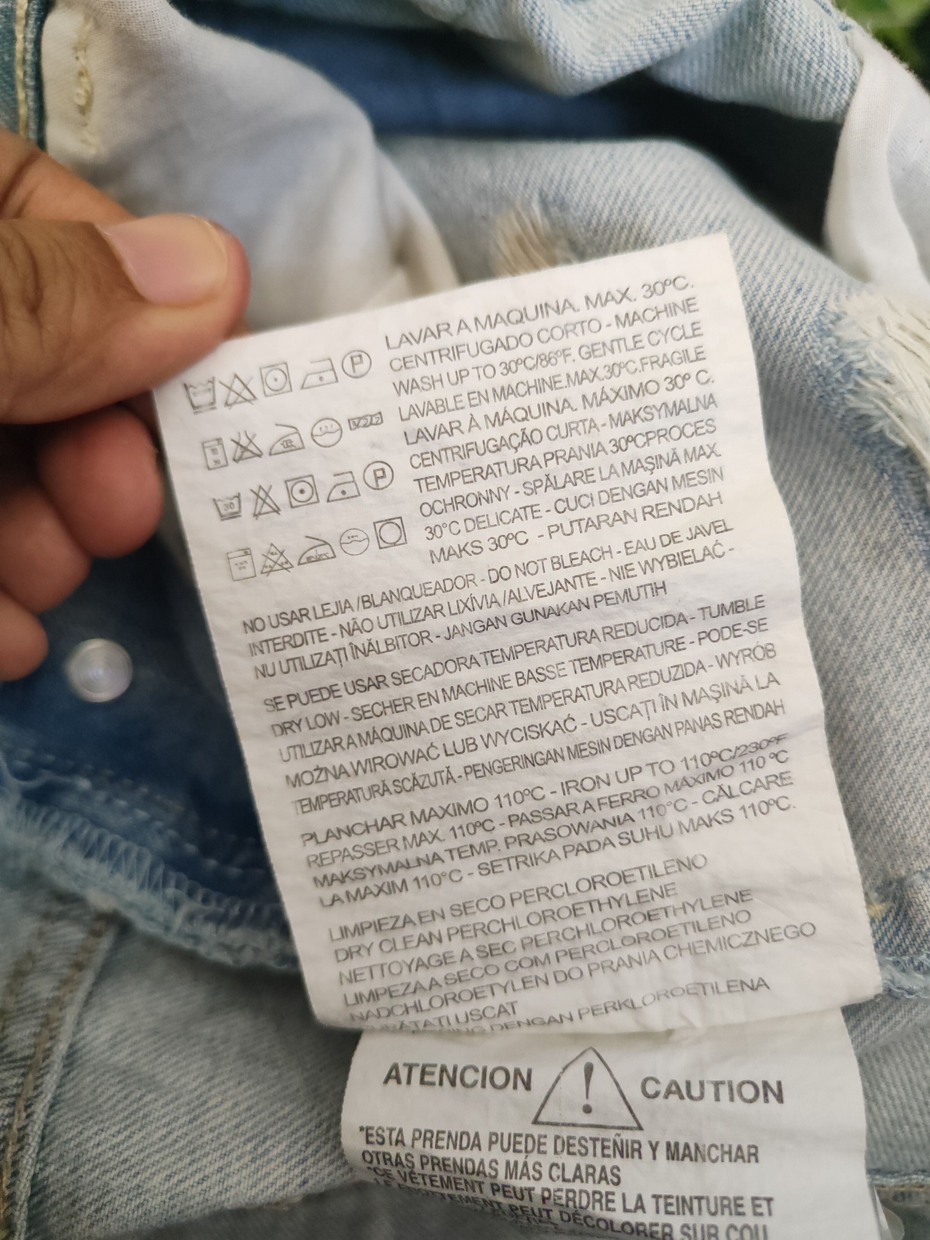 Bershka × Vintage Streetwear Vintage Bershka Blue Denim Shortall Jumpsuit Size 32" / US 10 / IT 46 - 13 Thumbnail