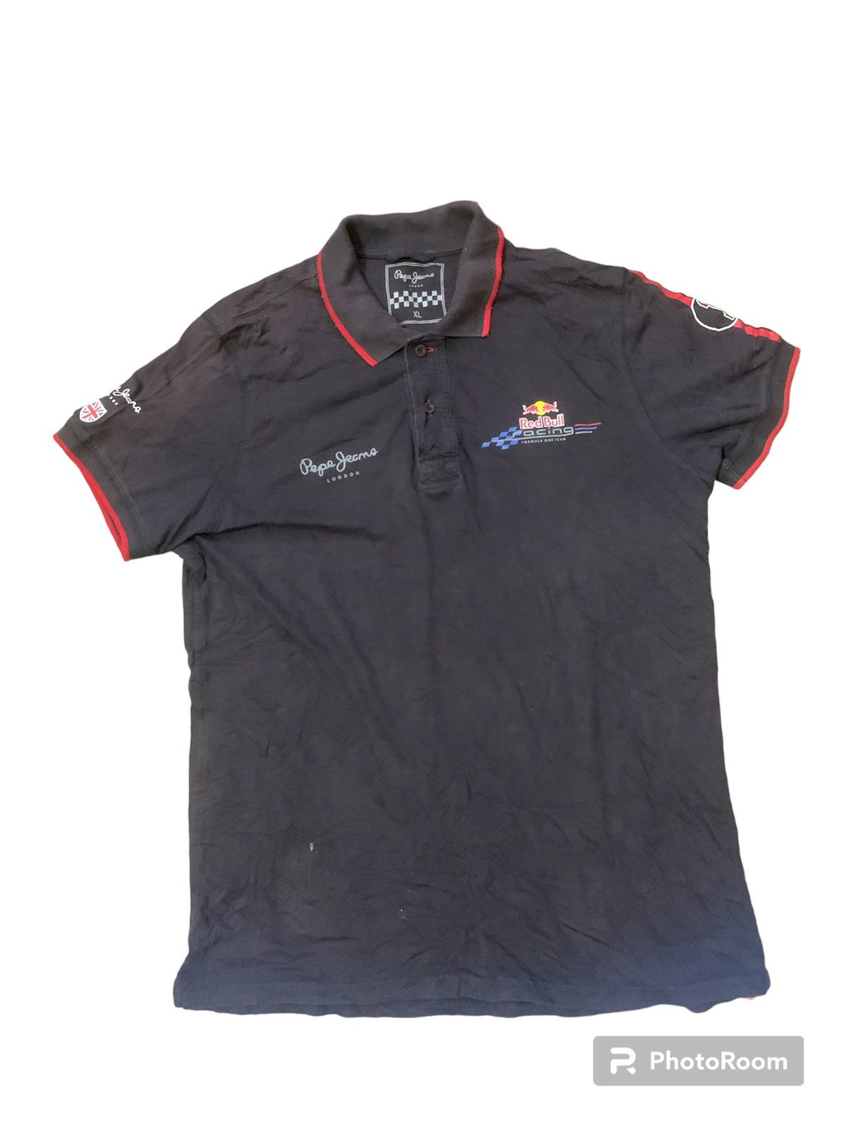 Pepe Jeans Pepe Jeans London Red Bull Racing F1 Team Polo Shirt Size US XL / EU 56 / 4 - 1 Thumbnail