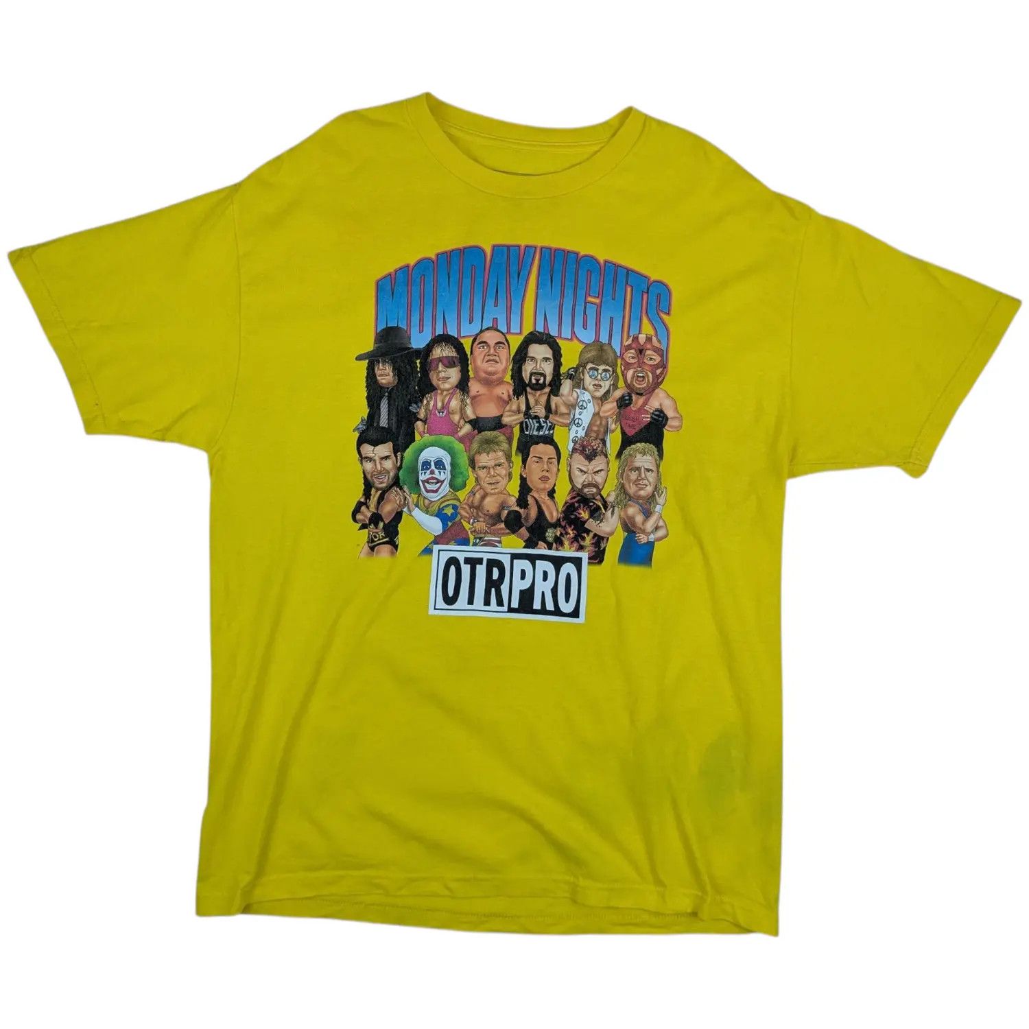 WWE OFF THE ROPE Monday Night OTR Pro Wrestling WWE WWF T-Shirt Size US XL / EU 56 / 4 - 3 Thumbnail