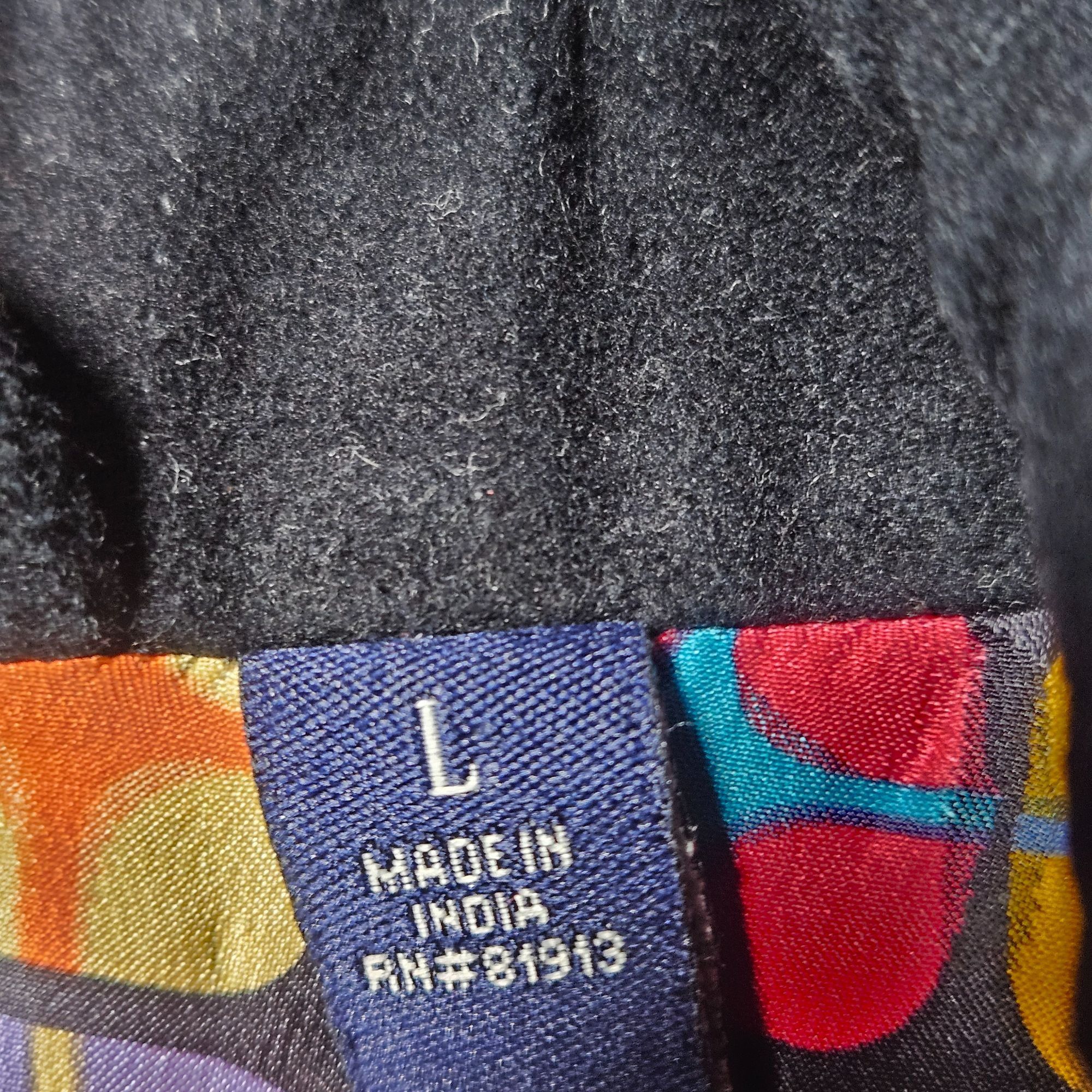 Robert Graham Robert Graham L Black Pinstripe Cotton Silk Trim Jacket Spor Size 42R - 6 Thumbnail