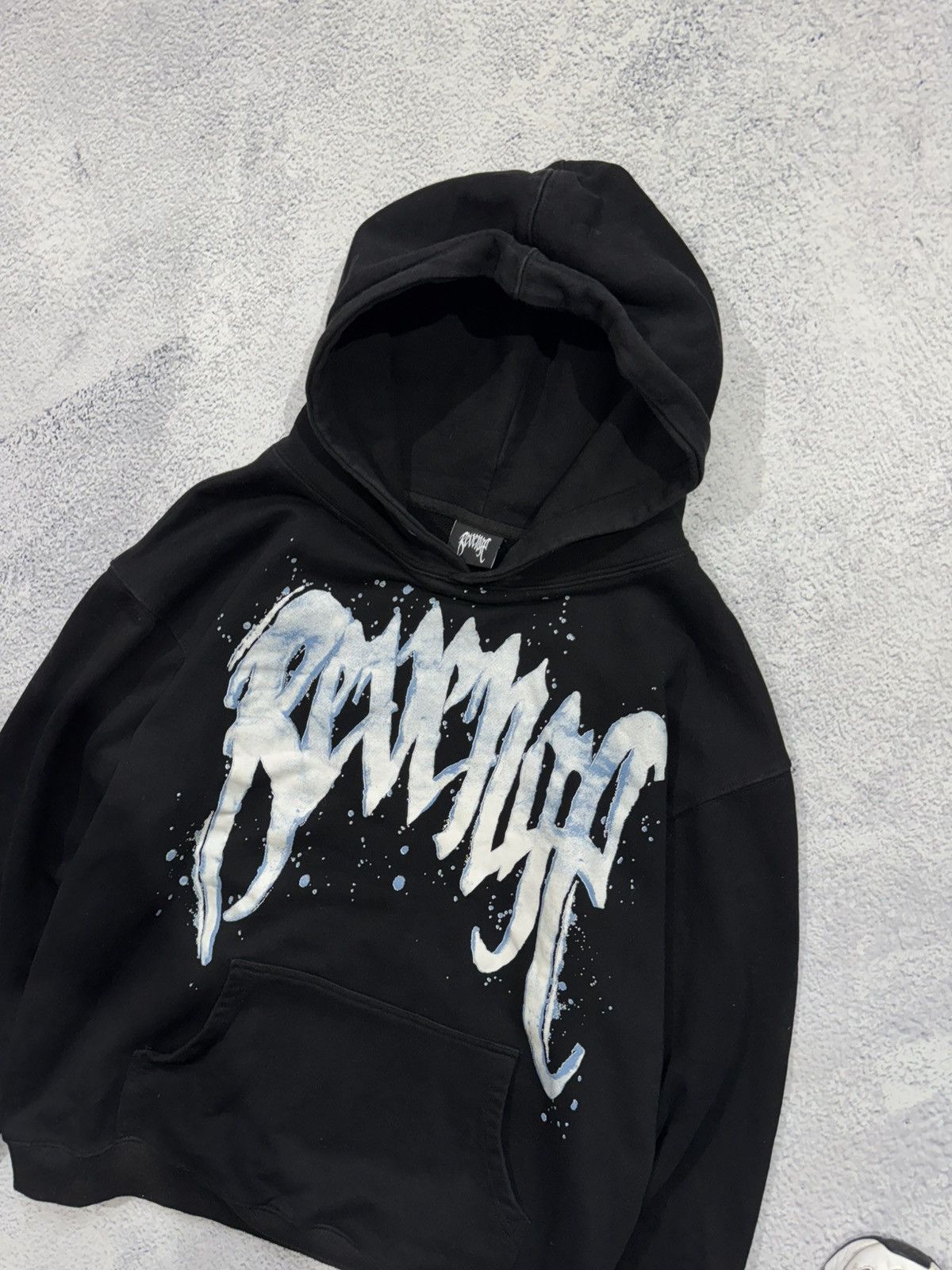 Revenge × Vintage Vintage Revenge Hoodie skull men’s M oversized big logo Size US M / EU 48-50 / 2 - 5 Thumbnail