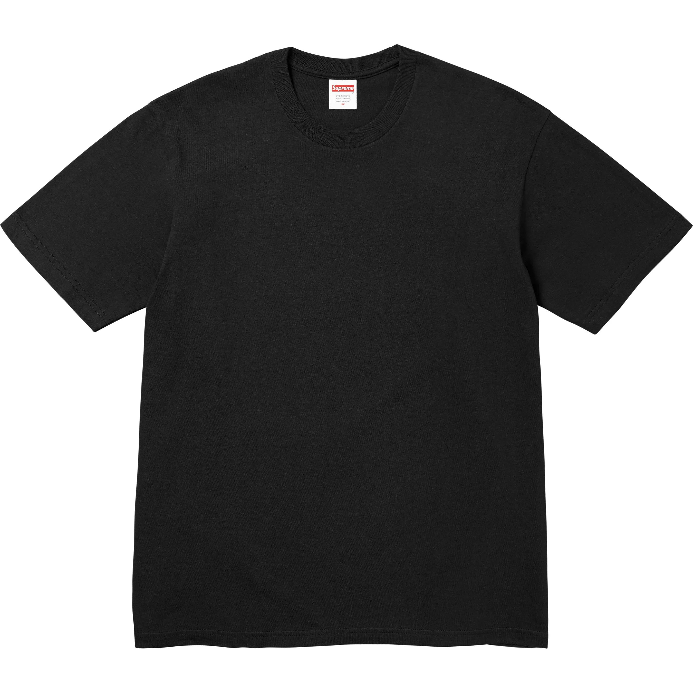 Supreme Supreme Backwards Tee - Black - S - SS24 Size US S / EU 44-46 / 1 - 2 Thumbnail