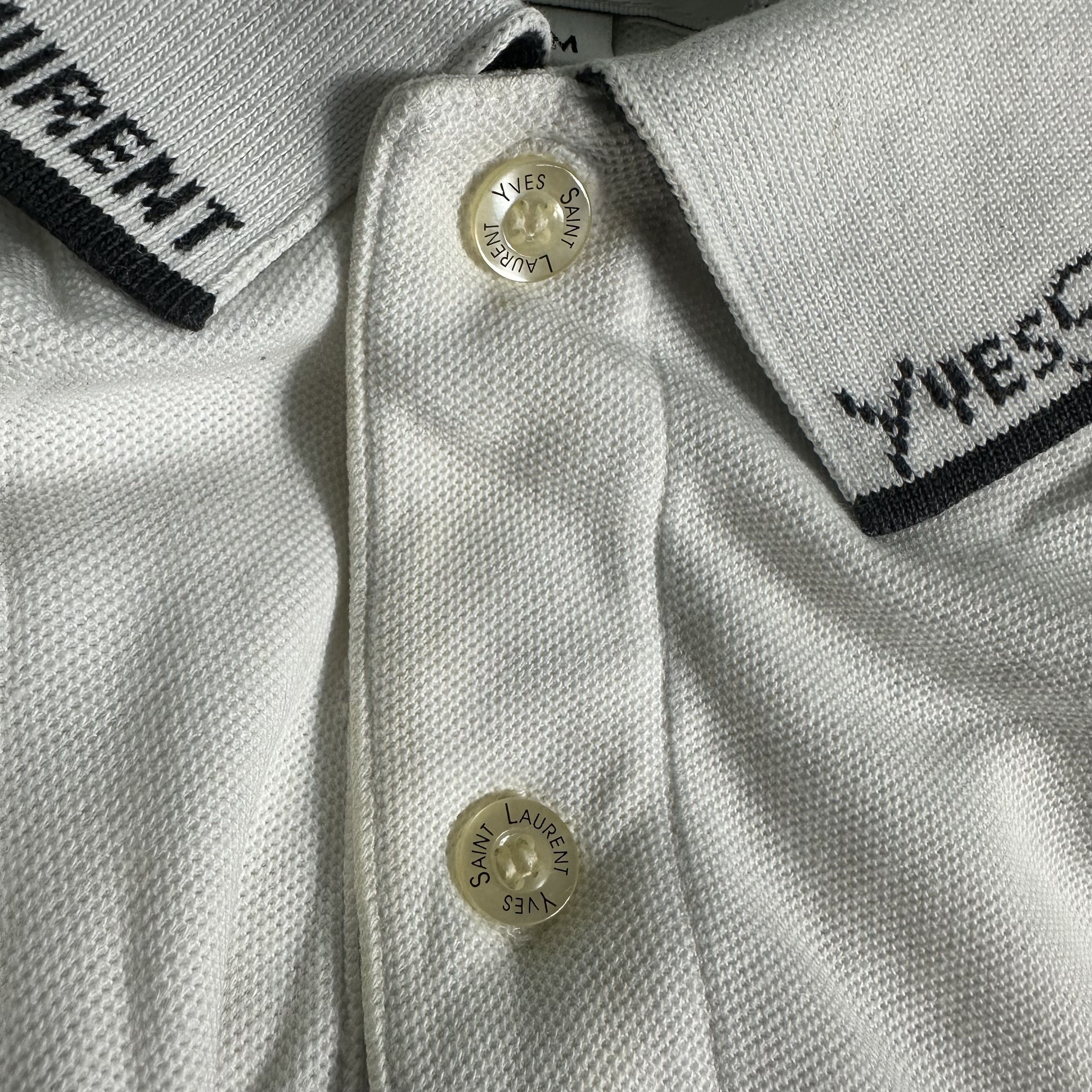 Yves Saint Laurent 🔥RARE🔥Vintage 90s Yves Saint Laurent YSL Polo Shirt Size US M / EU 48-50 / 2 - 4 Thumbnail