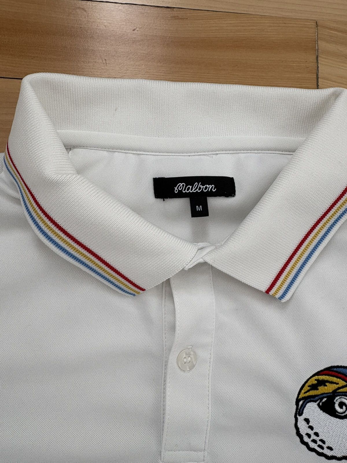 Malbon Malbon Golf & Cycle Club Performance Polo Size US M / EU 48-50 / 2 - 2 Thumbnail