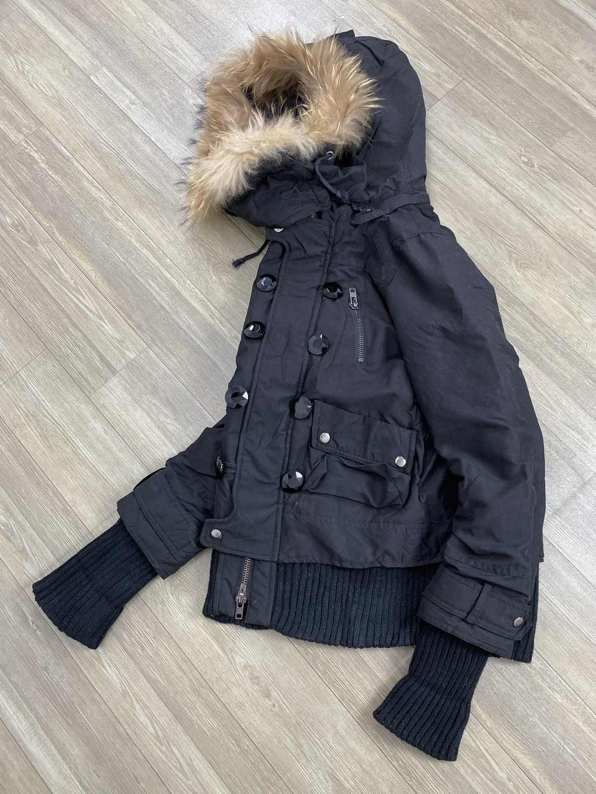 Japanese Brand 2000s Jurianojurrie Fur Bono Jacket - Kmrii Goa Lgb Style Size US M / EU 48-50 / 2 - 23 Thumbnail