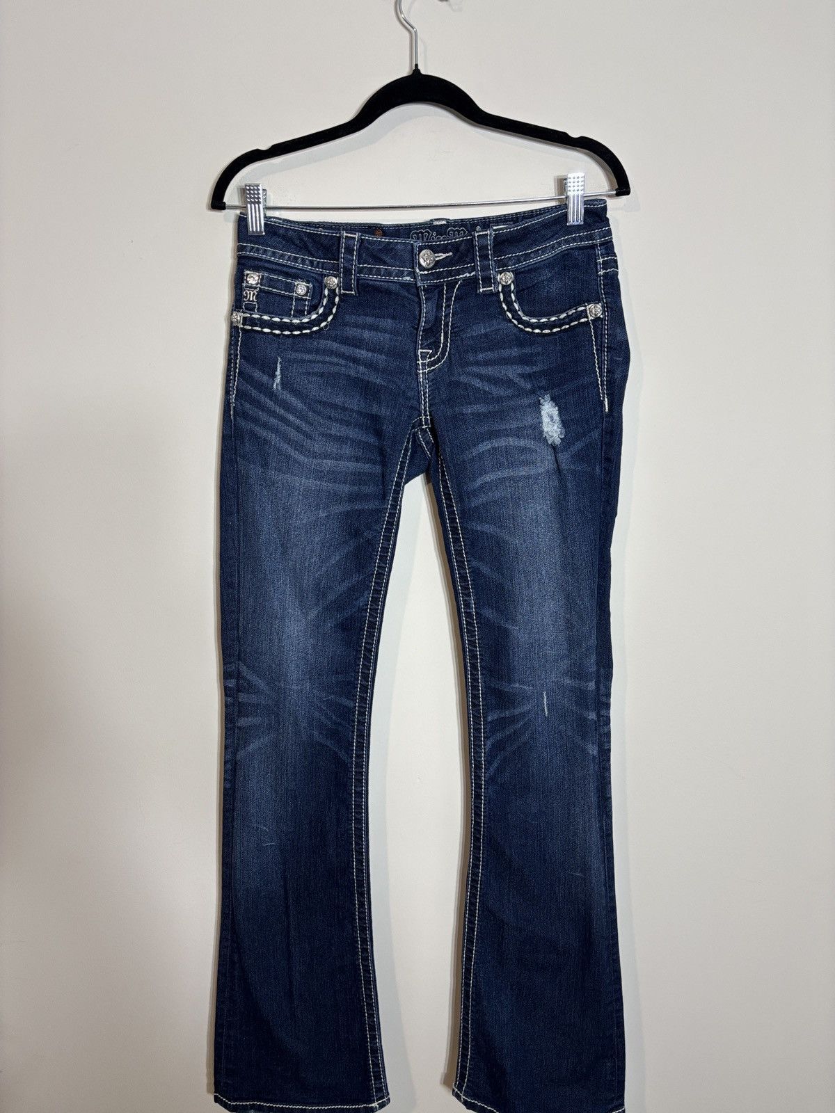 Miss Me Miss Me Signature Boot Cut Jeans Size 27 Flare Size 29" - 1 Thumbnail