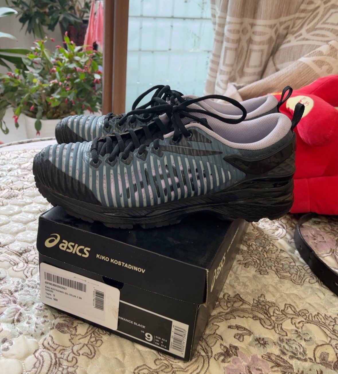 Kiko Kostadinov Kiko KostadinovAsics x Kiko Kostadinov Gel Delva 1 'Black S Size US 9.5 / EU 42-43 - 1 Thumbnail