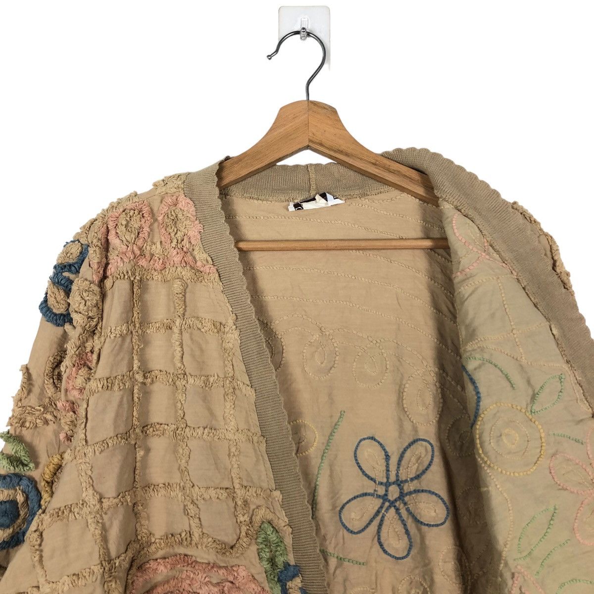 Japanese Brand 🔥90’s Vintage Cardigan Jacket Damze Quilted Flower Coogi Size US L / EU 52-54 / 3 - 10 Thumbnail