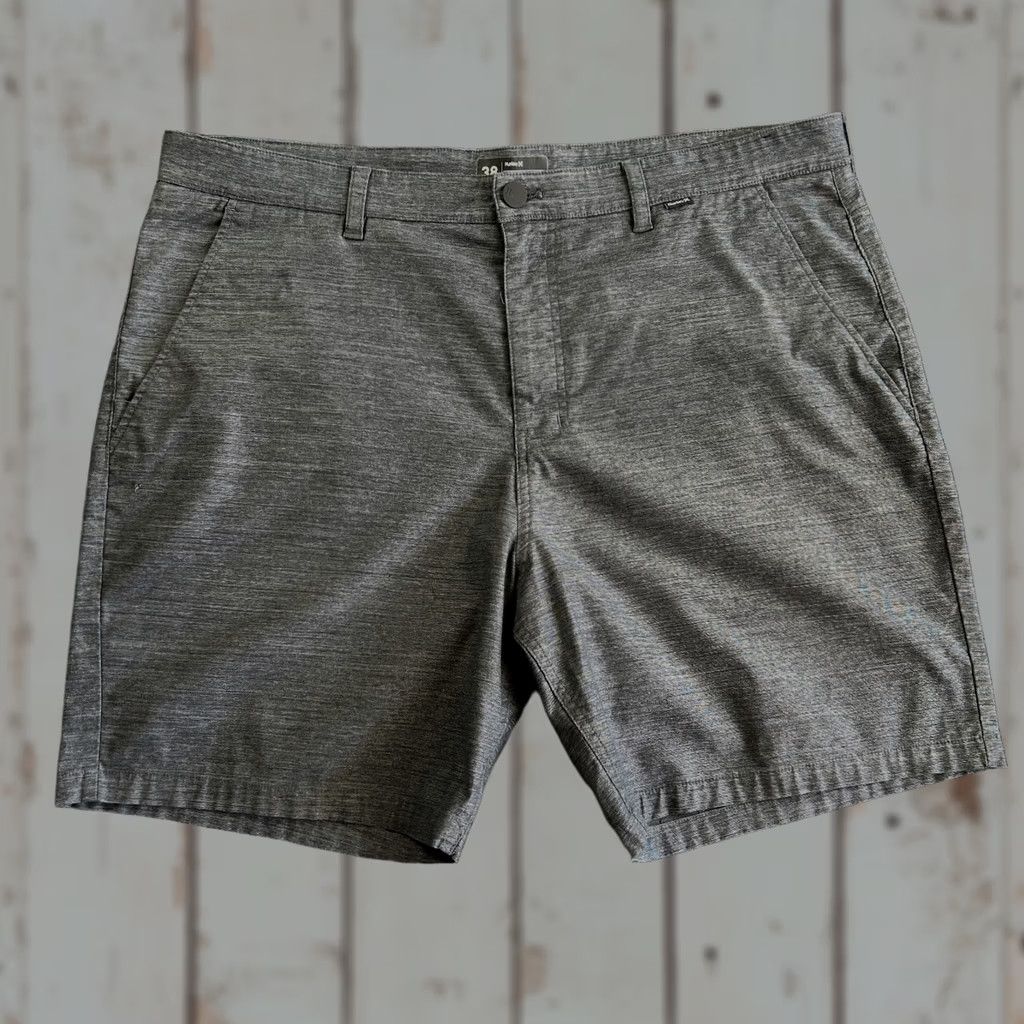 Hurley Hurley H2O-Dri Breathe Walkshorts Mens Shorts 38 Gray Casual Beach Golf Surf Size US 38 / EU 54 - 1 Thumbnail