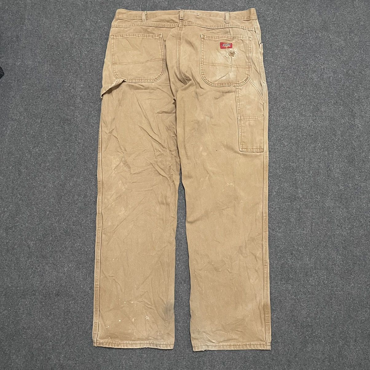 Dickies × Vintage Vintage Dickies Workwear Carpenter Pant Faded Brown Size US 38 / EU 54 - 1 Thumbnail