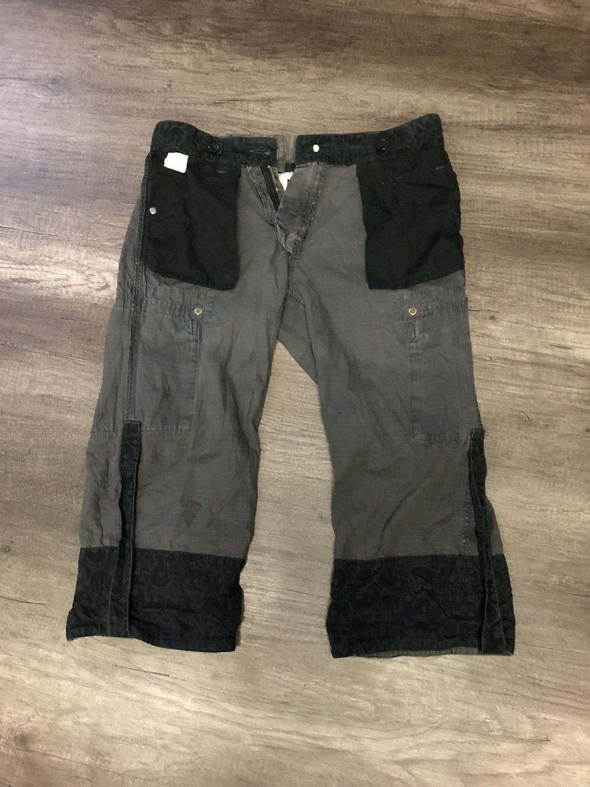 Designer × Japanese Brand BA-TSU STUDIO SKULL DESIGN CAMO SHORT PANTS Size US 30 / EU 46 - 19 Thumbnail