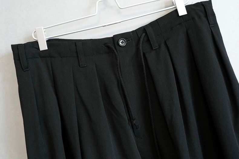 Yohji Yamamoto Yohji Yamamoto Yohji Yamamoto Balloon Pants with Drawstrin Size US 27 - 4 Thumbnail