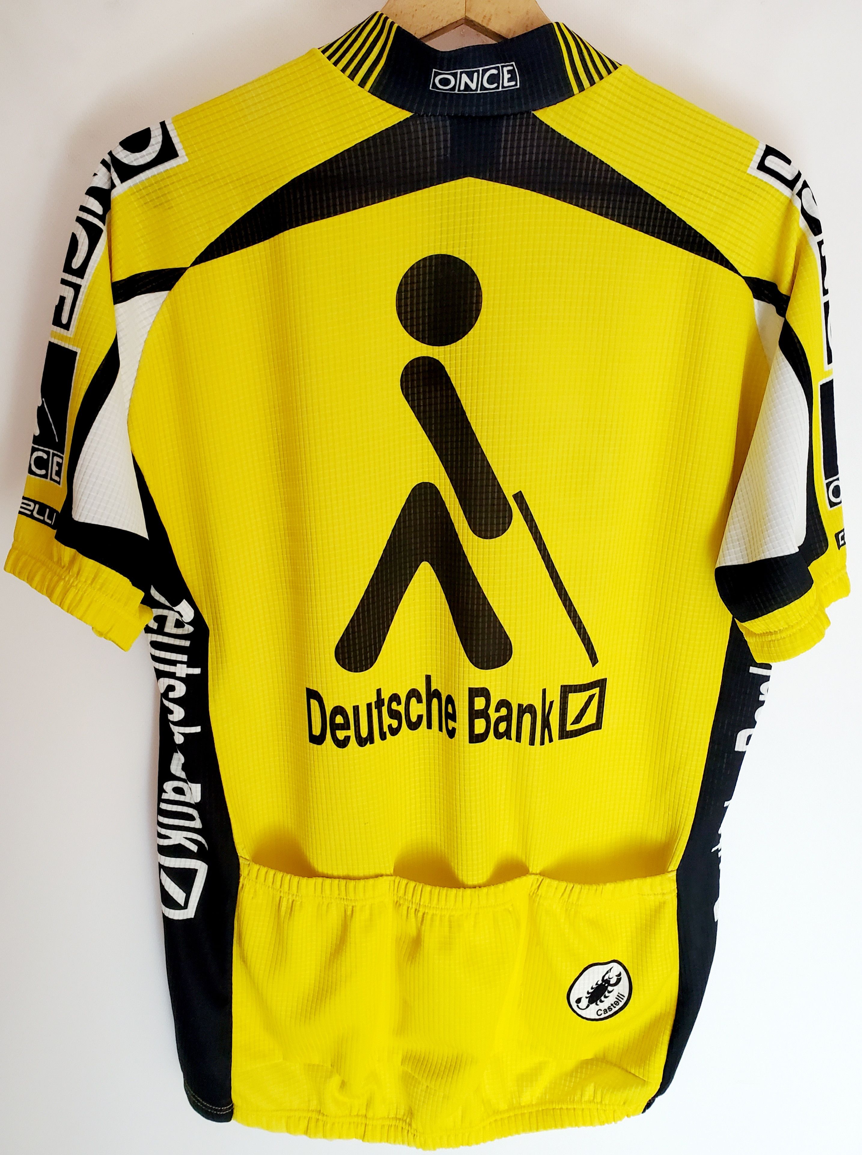 Other VINTAGE CASTELLI ONCE VELO JERSEY RETRO CYCLING O CE PRO XXl Size US XXL / EU 58 / 5 - 7 Thumbnail