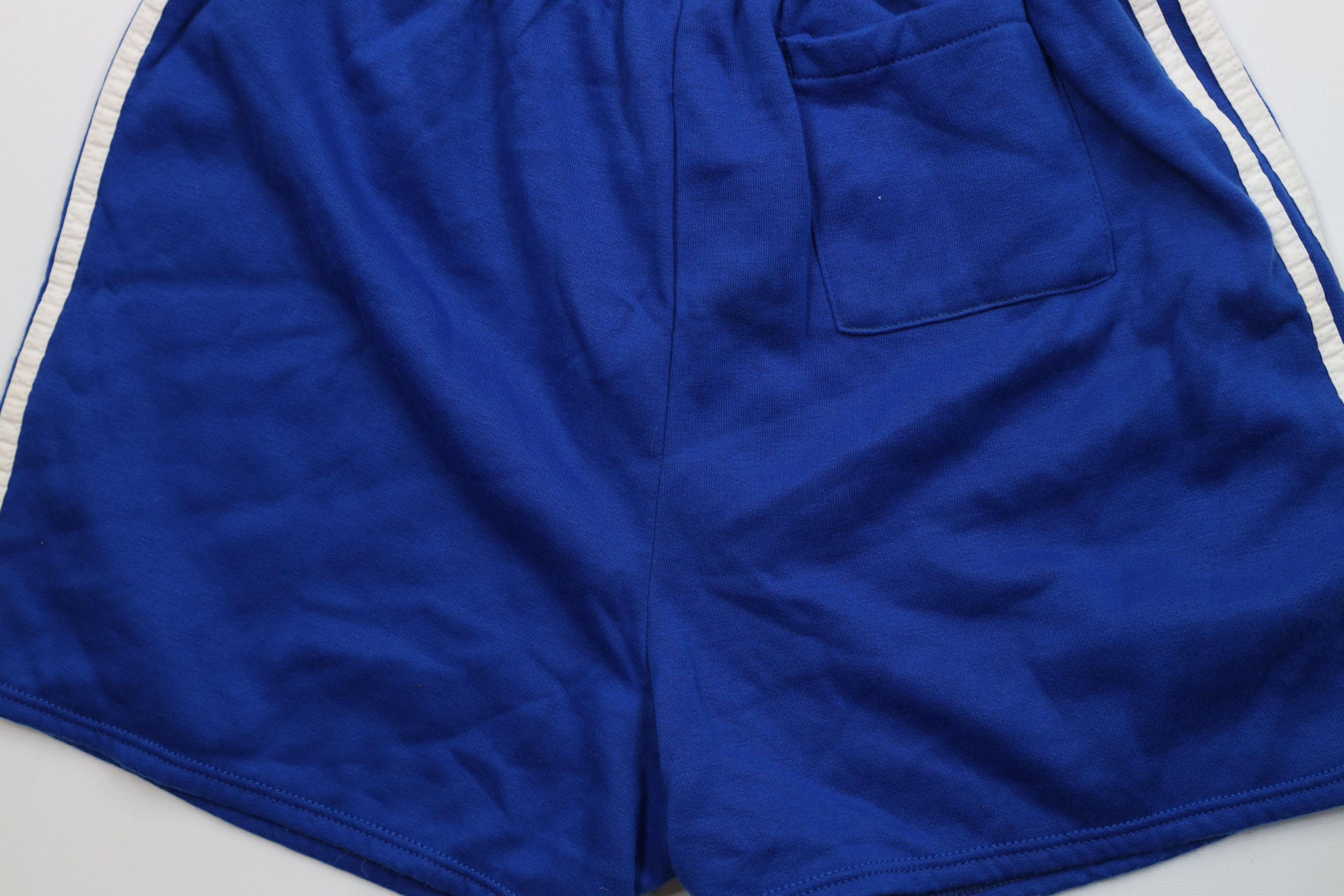 Vintage Vintage 70s 80s Streetwear Sweatpants Short Shorts Blue USA Size US 36 / EU 52 - 10 Thumbnail