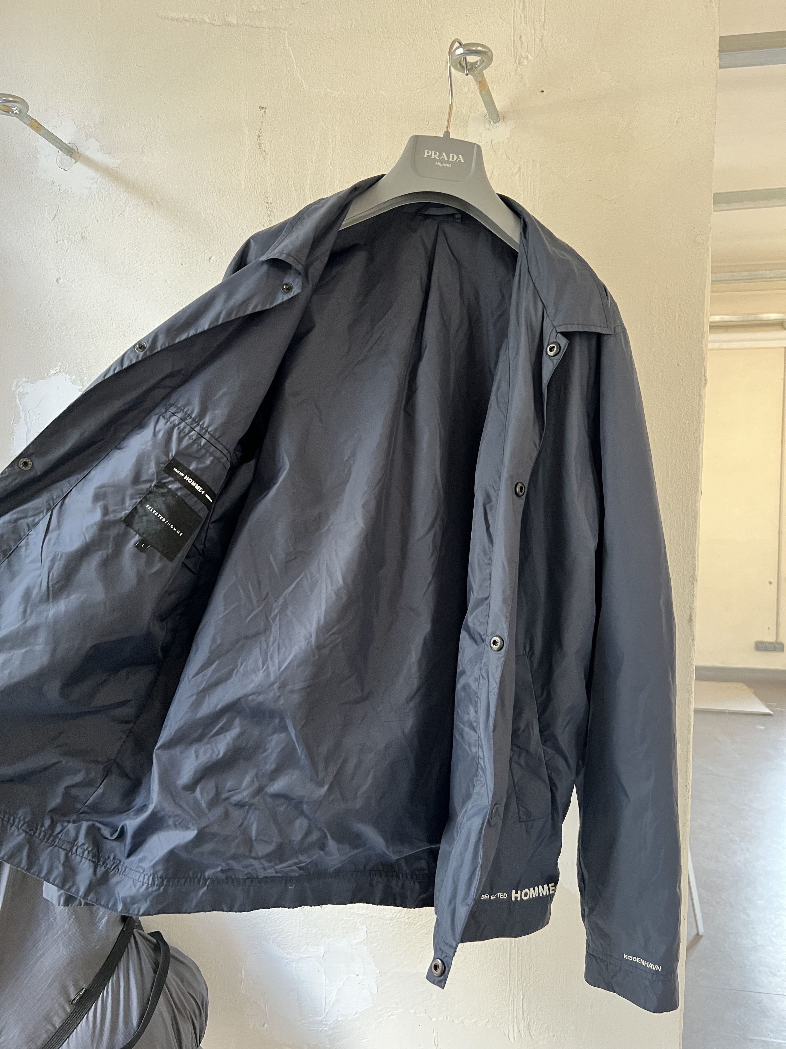 Han Kjobenhavn Nylon Coach Printed Jacket Size US L / EU 52-54 / 3 - 7 Thumbnail