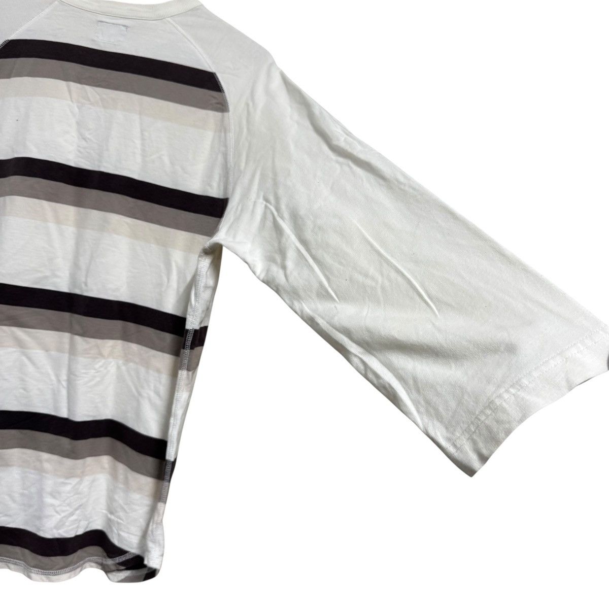 Stussy Stussy Horizontal Striped Raglan Shirt Size US L / EU 52-54 / 3 - 12 Thumbnail