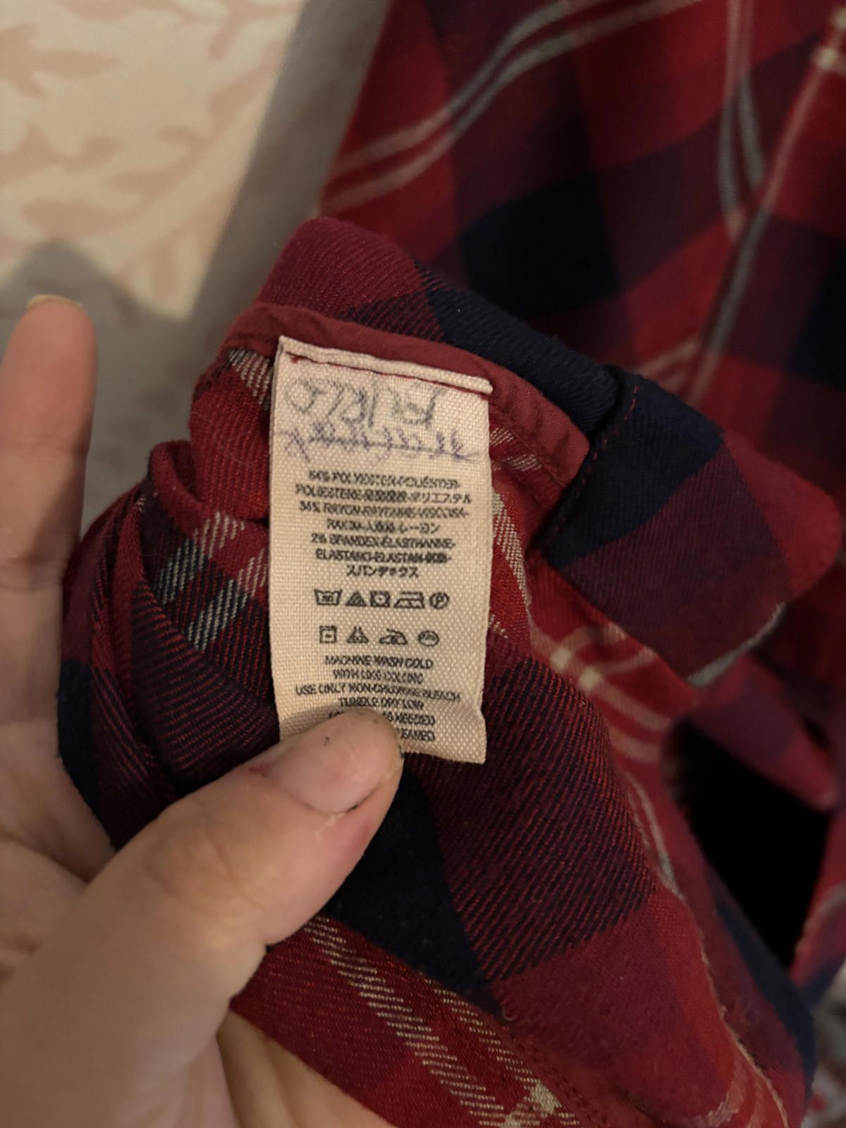 Free People NEW Free People Geometric Precision Red Plaid Pencil Skirt 8 Size 30" / US 8 / IT 44 - 6 Thumbnail