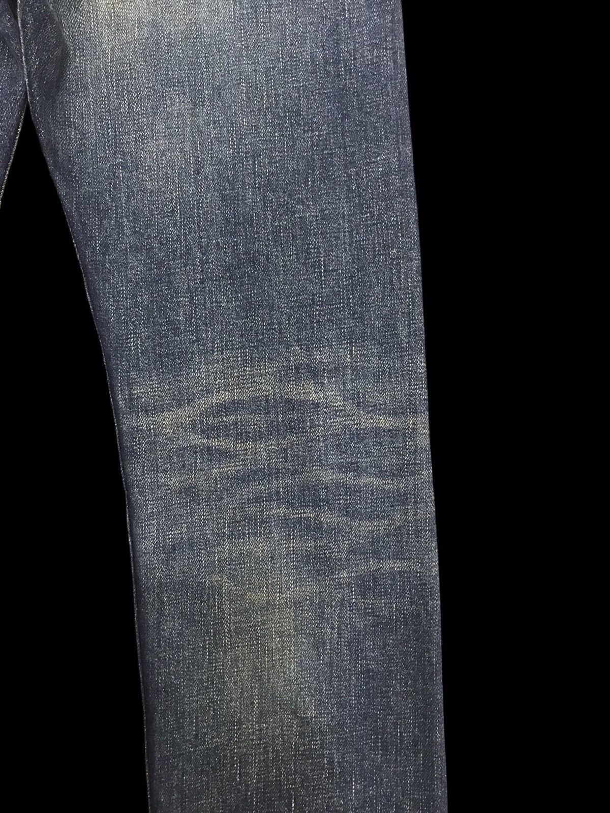 Japanese Brand 💥BIKER DENIM💥14Oz 666 SLIM SELVEDGE BIKER DENIM F329 Size US 32 / EU 48 - 13 Thumbnail