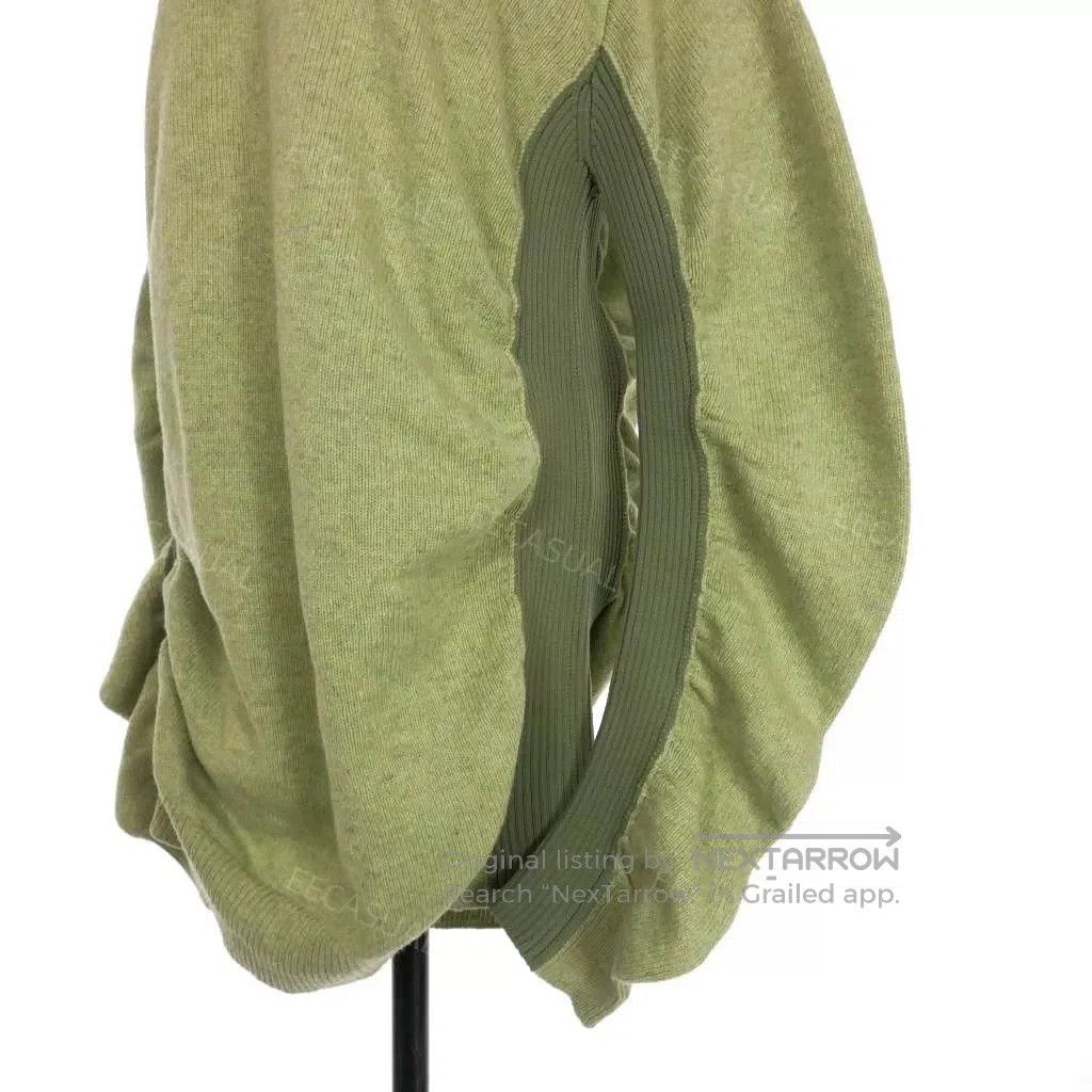 MM6 MM6 Maison Margiela Green Knit Sweater. Size XS / US 0-2 / IT 36-38 - 7 Thumbnail