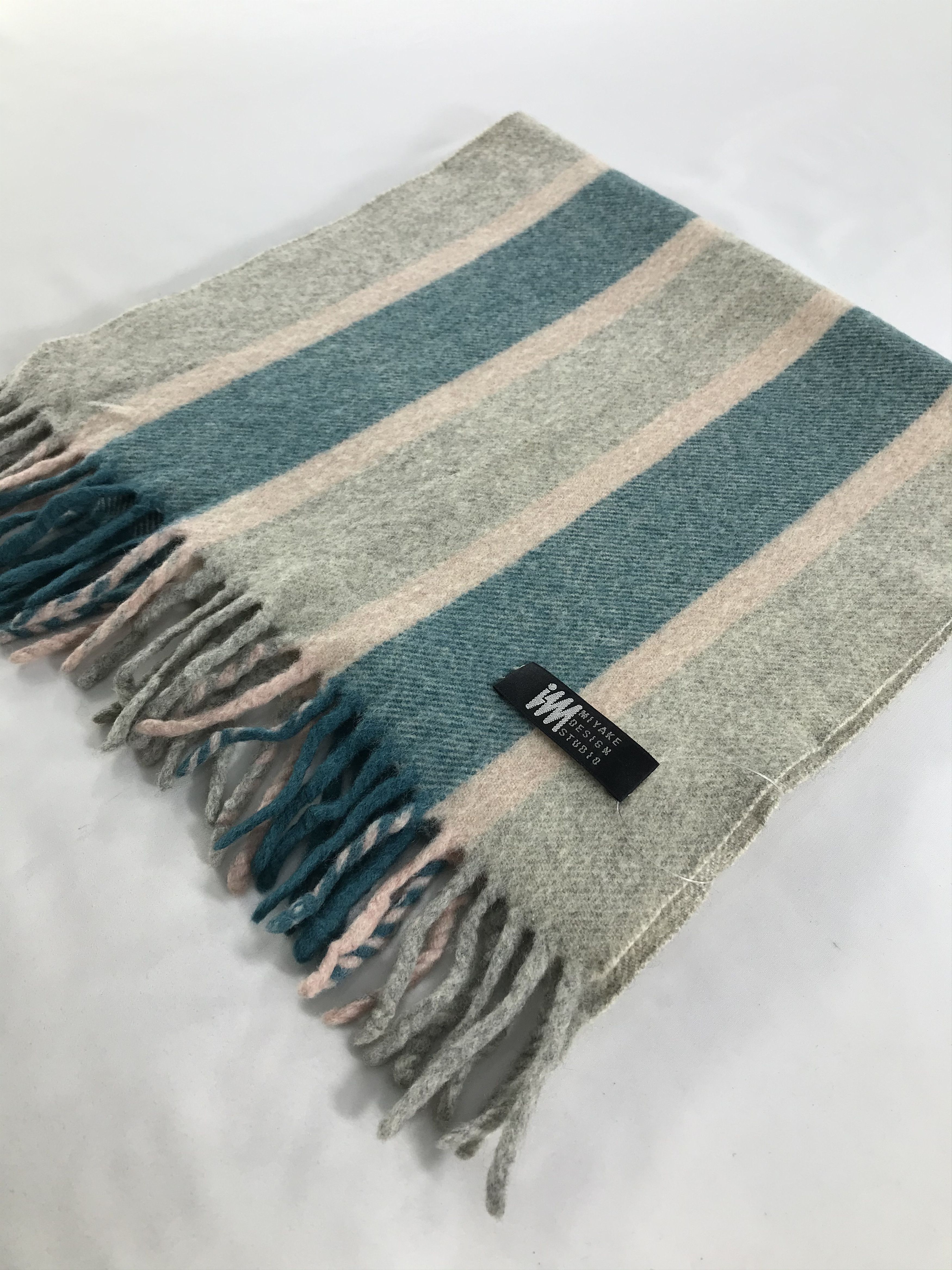 Issey Miyake Vintage Issey Miyake Scarf/Muffler/Neckwear MF1223 Size ONE SIZE - 3 Thumbnail