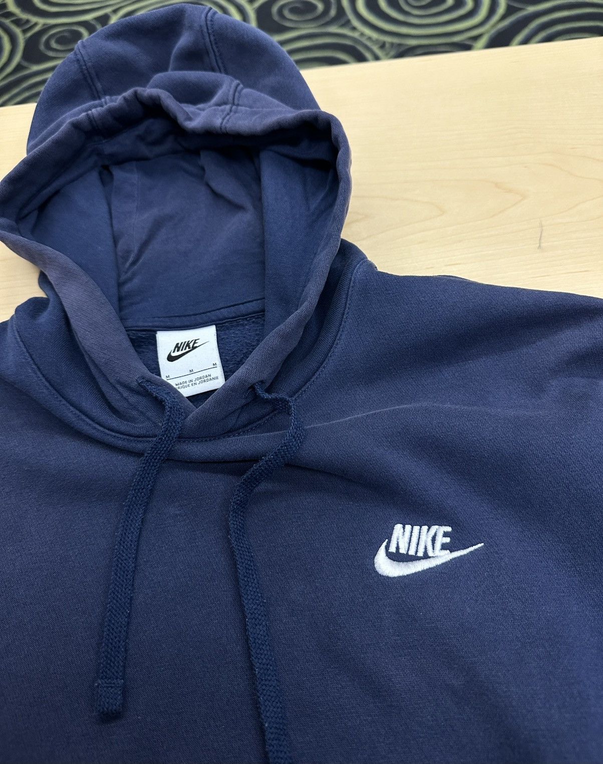 Nike Blue Nike Pullover Hoodie Size US M / EU 48-50 / 2 - 8 Thumbnail